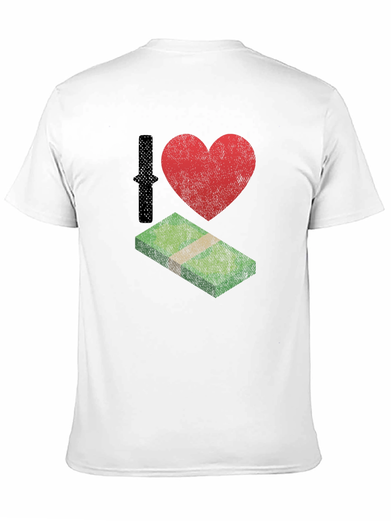 I Love Money Black T-Shirt