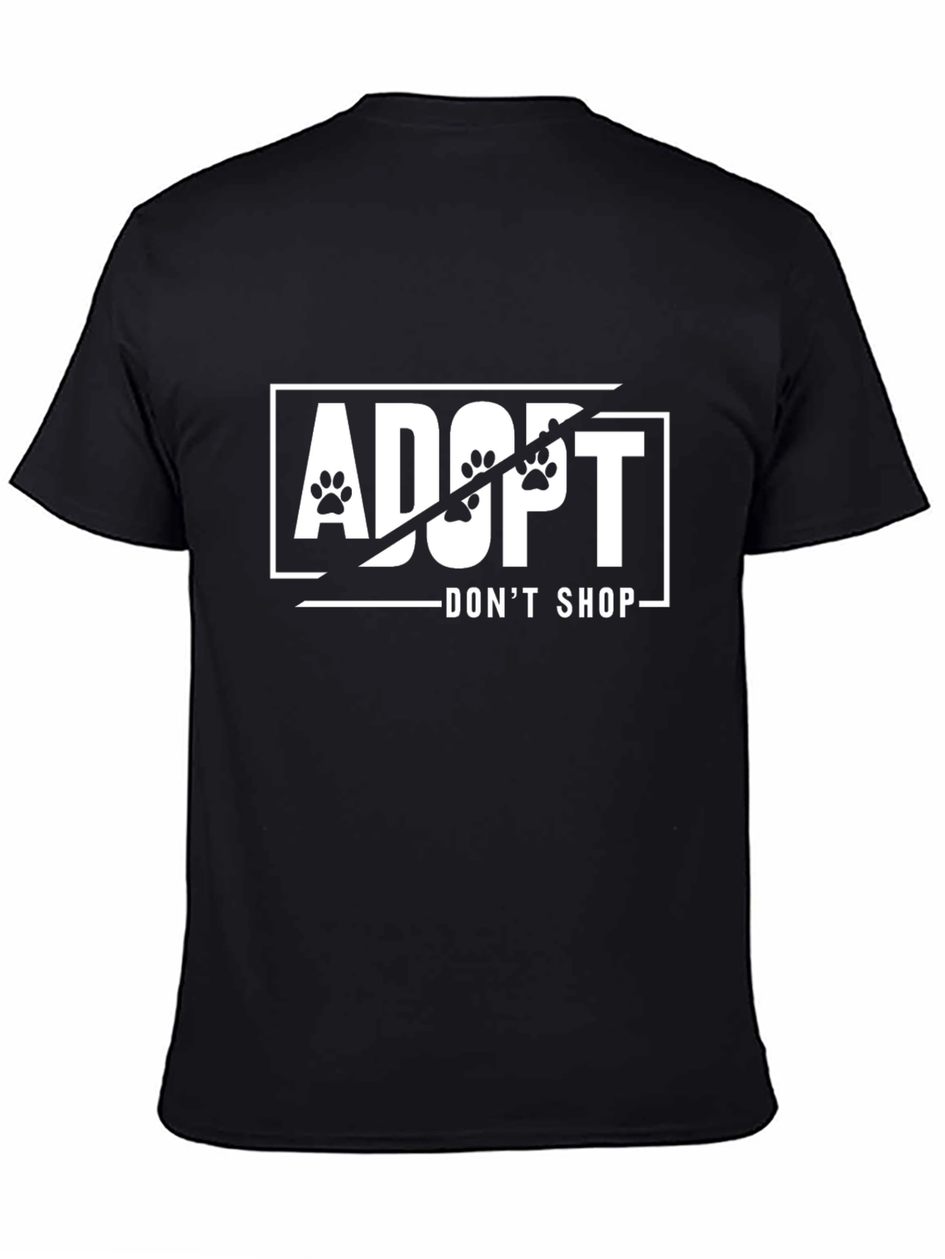 Adopt Dont Shop Graphic Tee