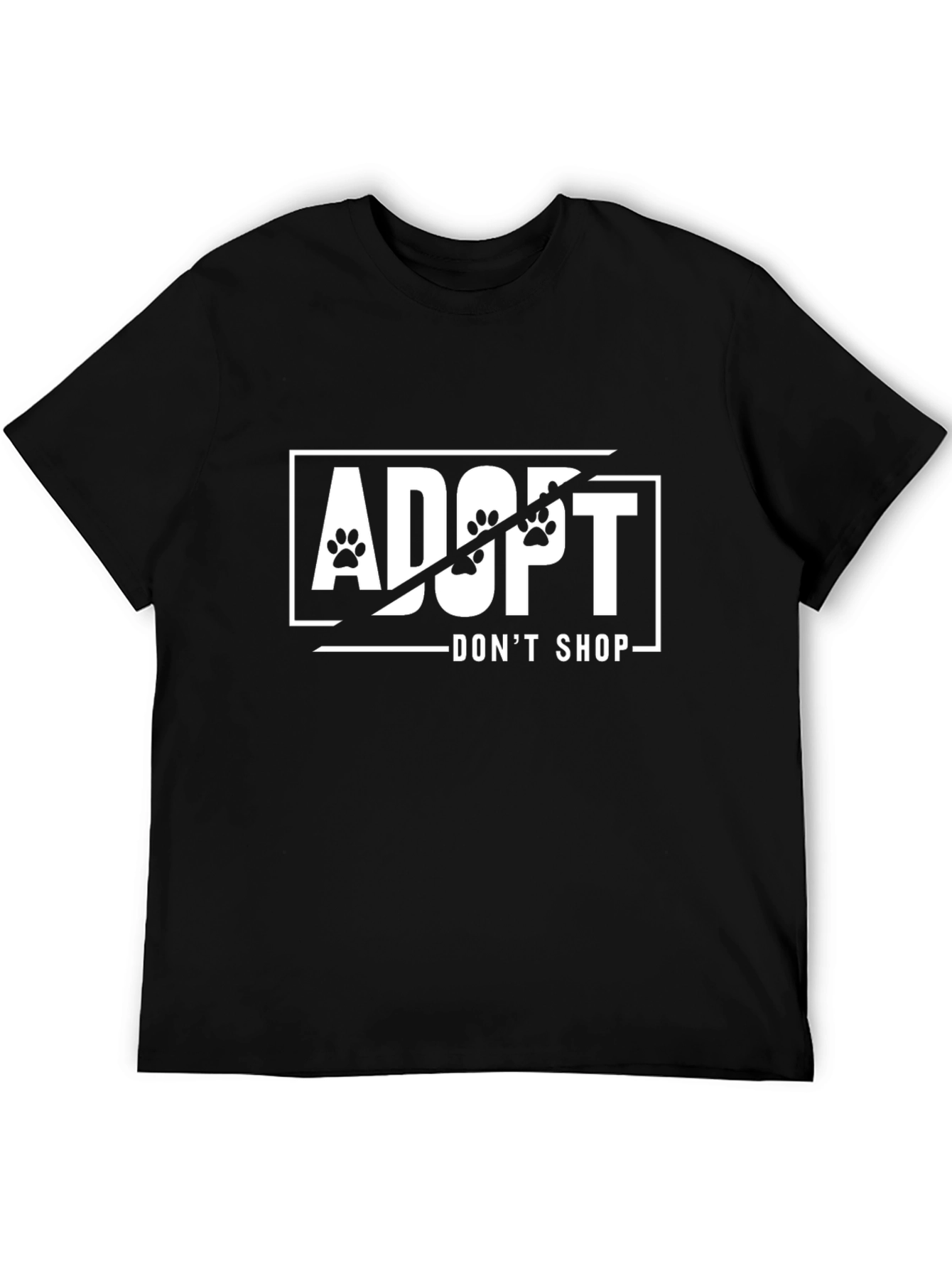 Adopt Dont Shop Graphic Tee