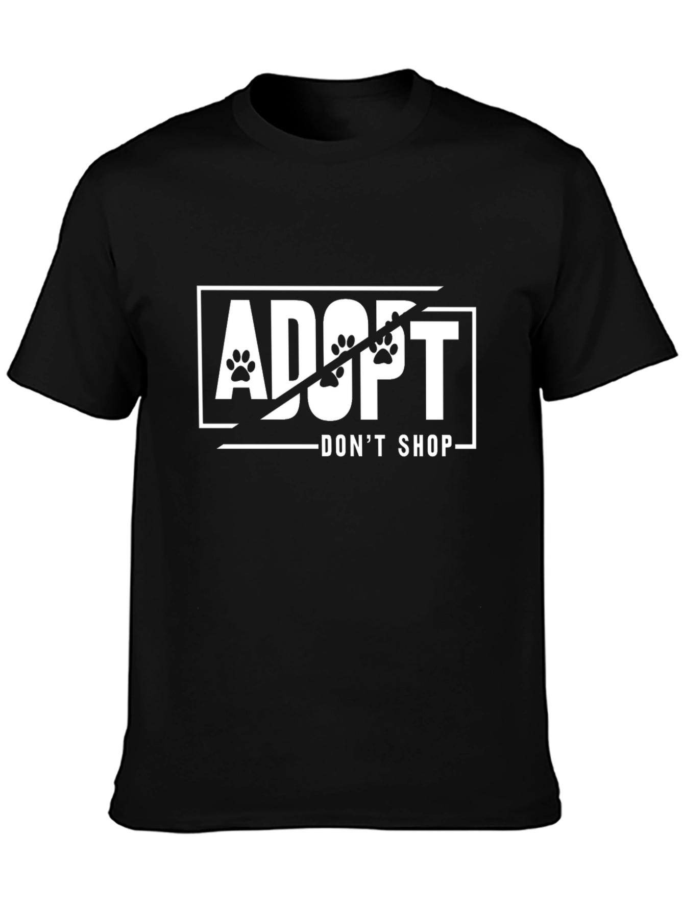 Adopt Dont Shop Graphic Tee