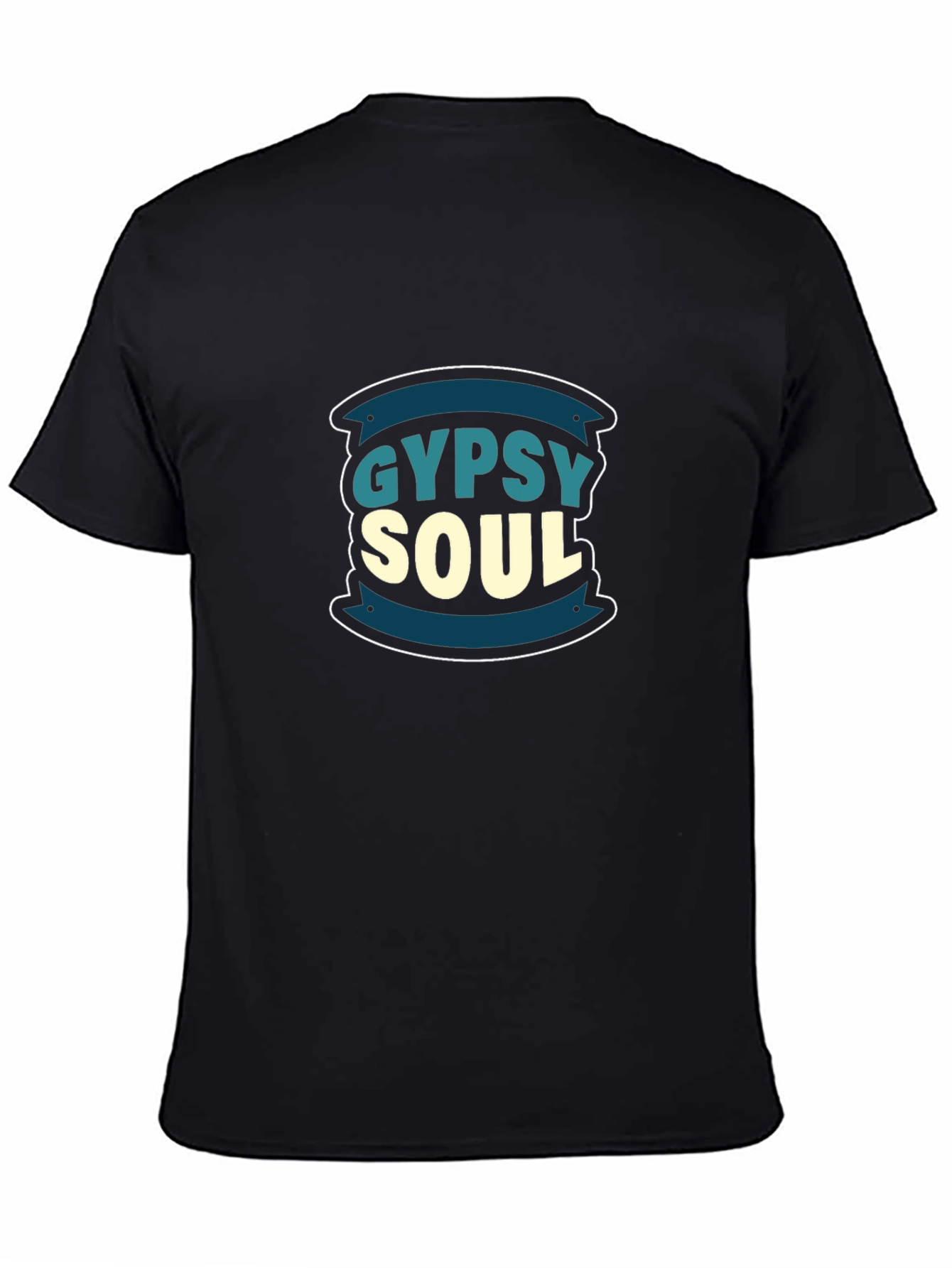 Gypsy Soul Graphic Tee - Stylish Black T-Shirt