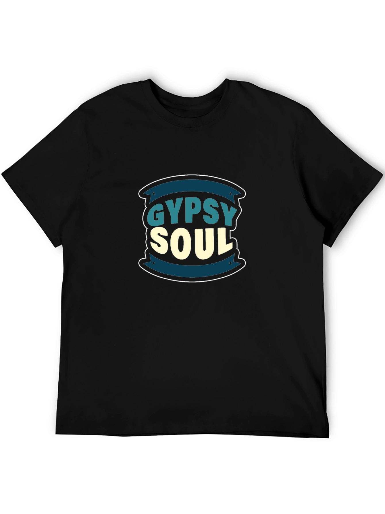 Gypsy Soul Graphic Tee - Stylish Black T-Shirt