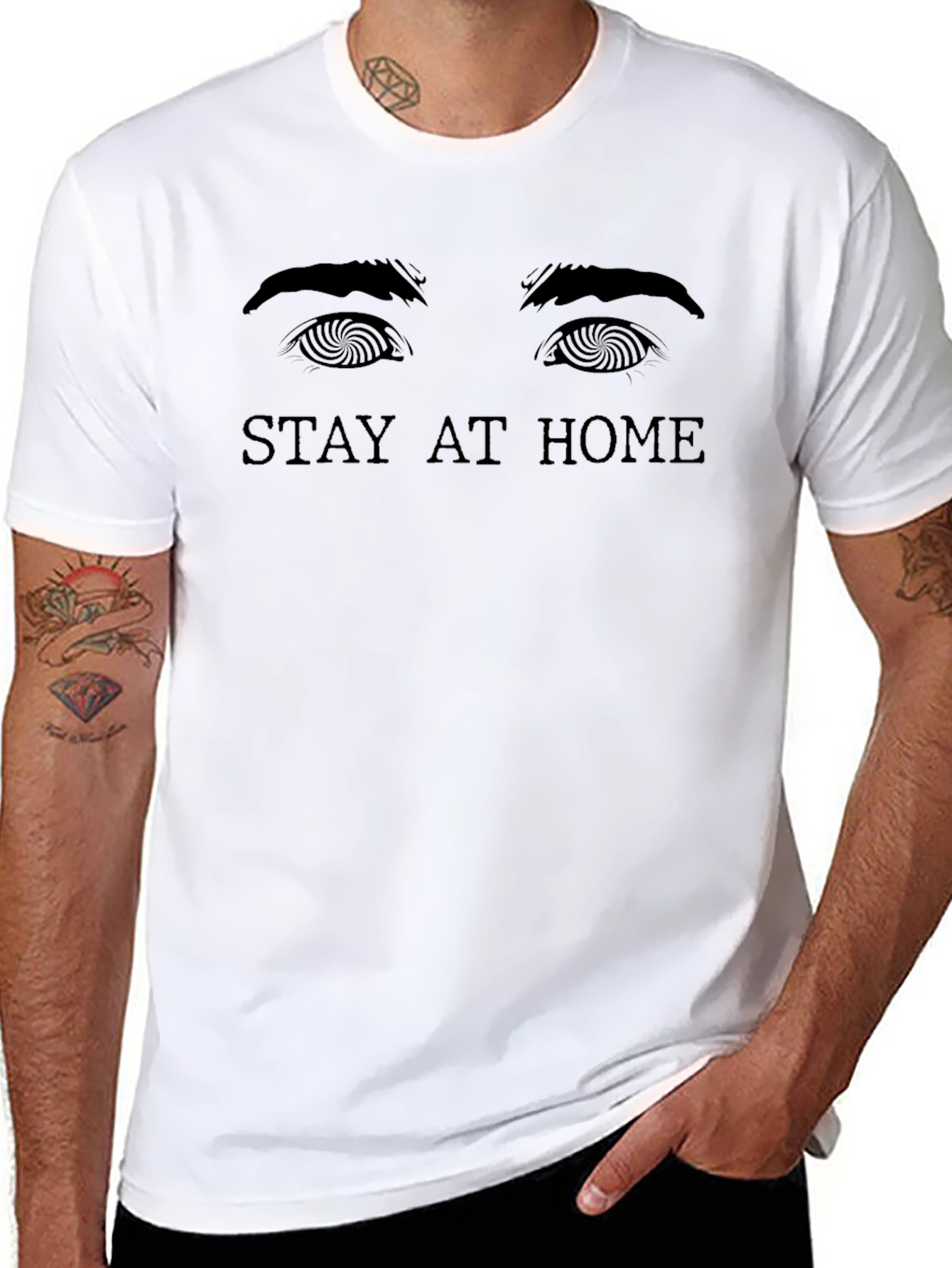 Stay At Home Graphic Tee