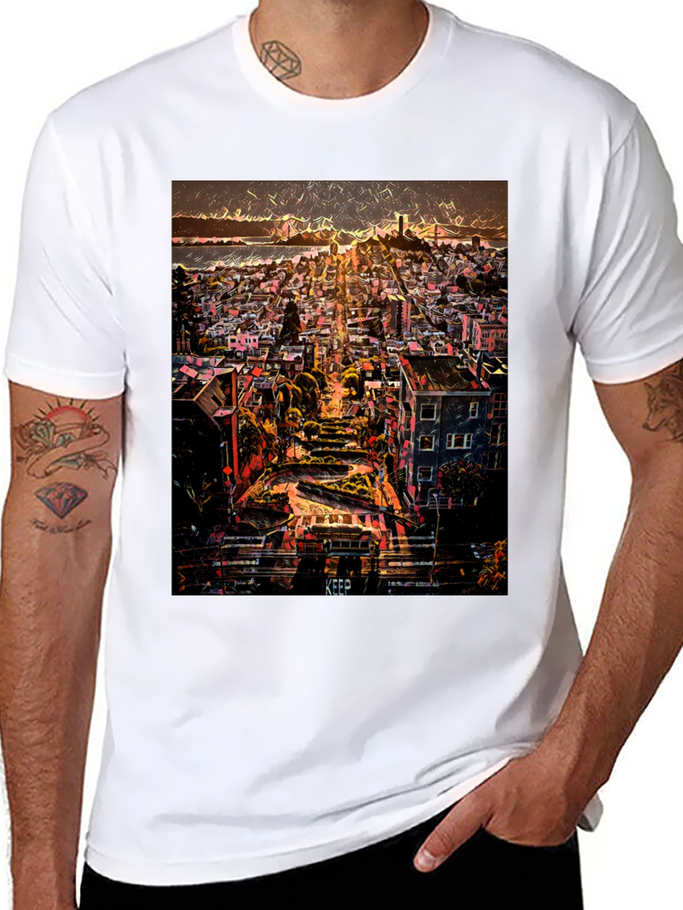 San Francisco Graphic Print Tee - Keep the View