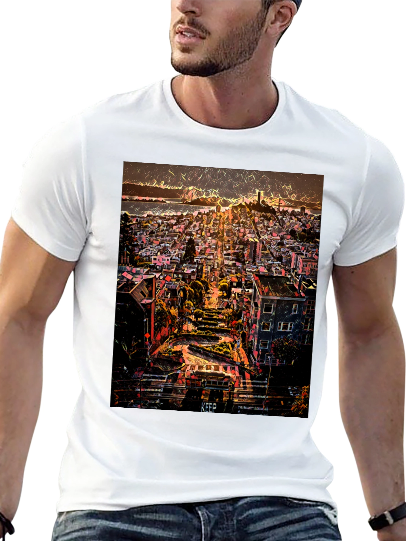 San Francisco Graphic Print Tee - Keep the View