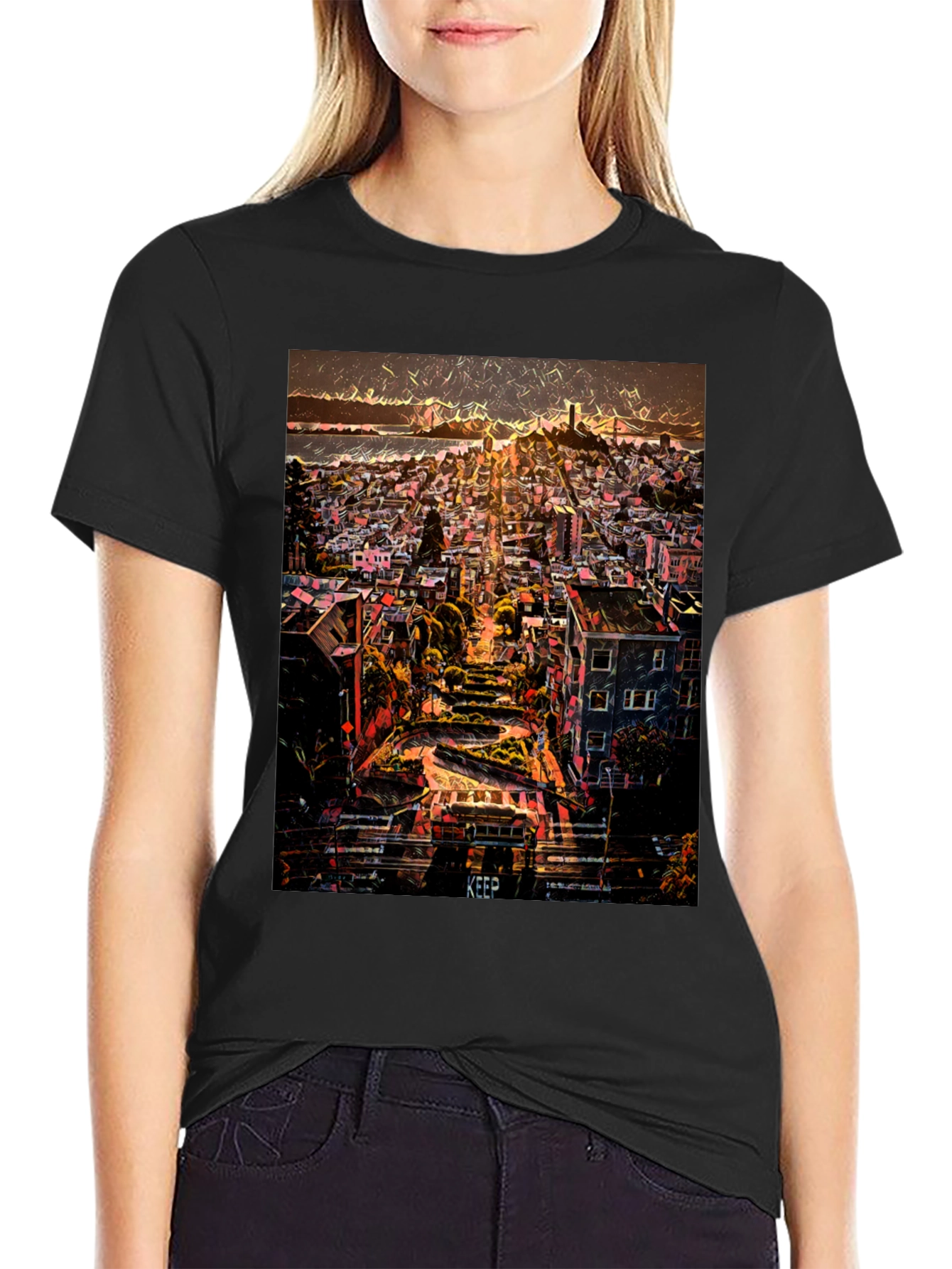 San Francisco Graphic Print Tee - Keep the View
