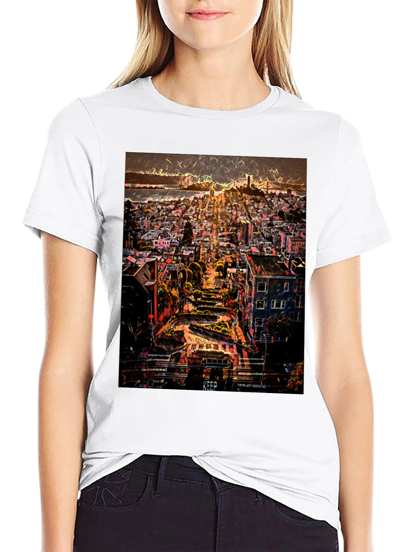 San Francisco Graphic Print Tee - Keep the View