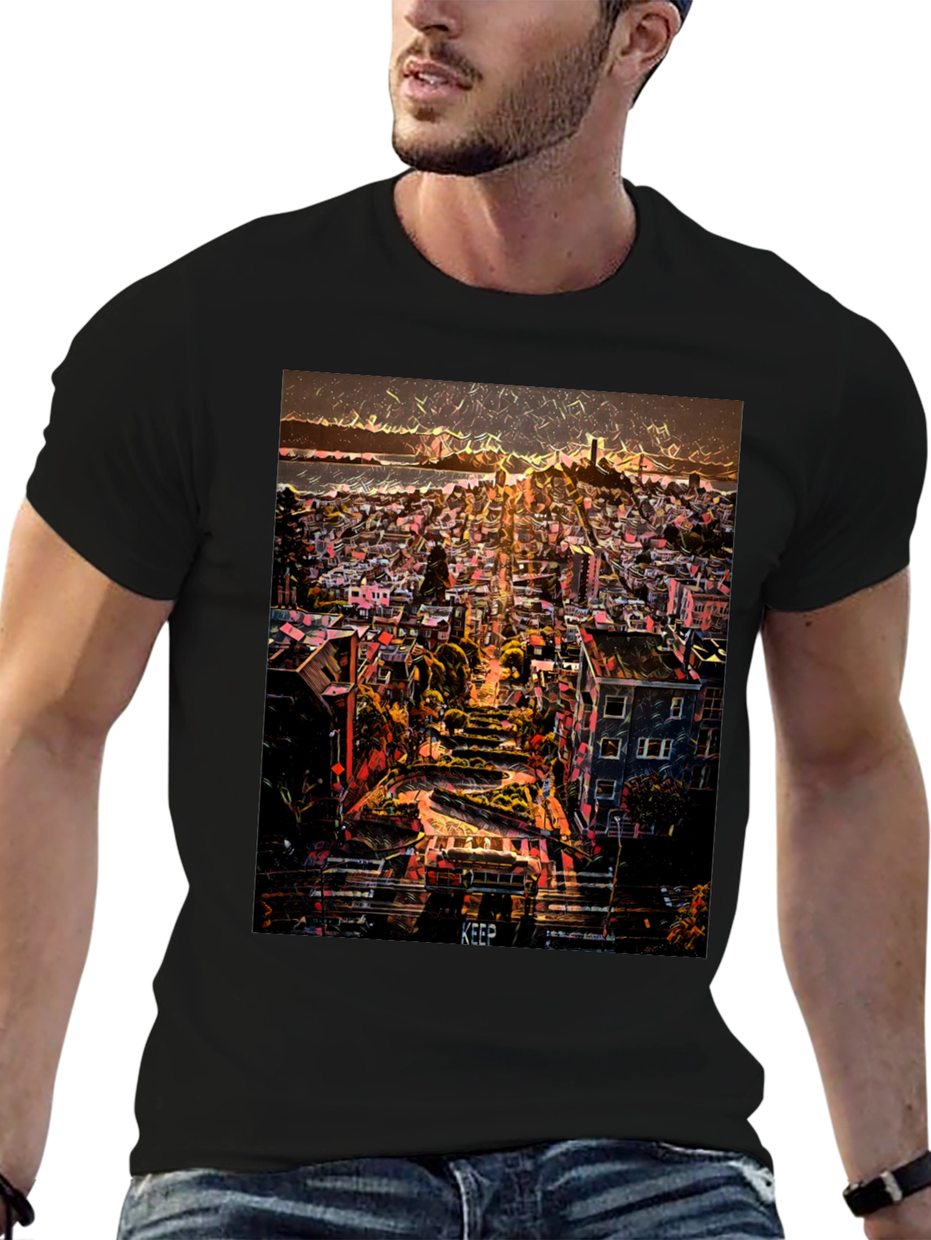 San Francisco Graphic Print Tee - Keep the View