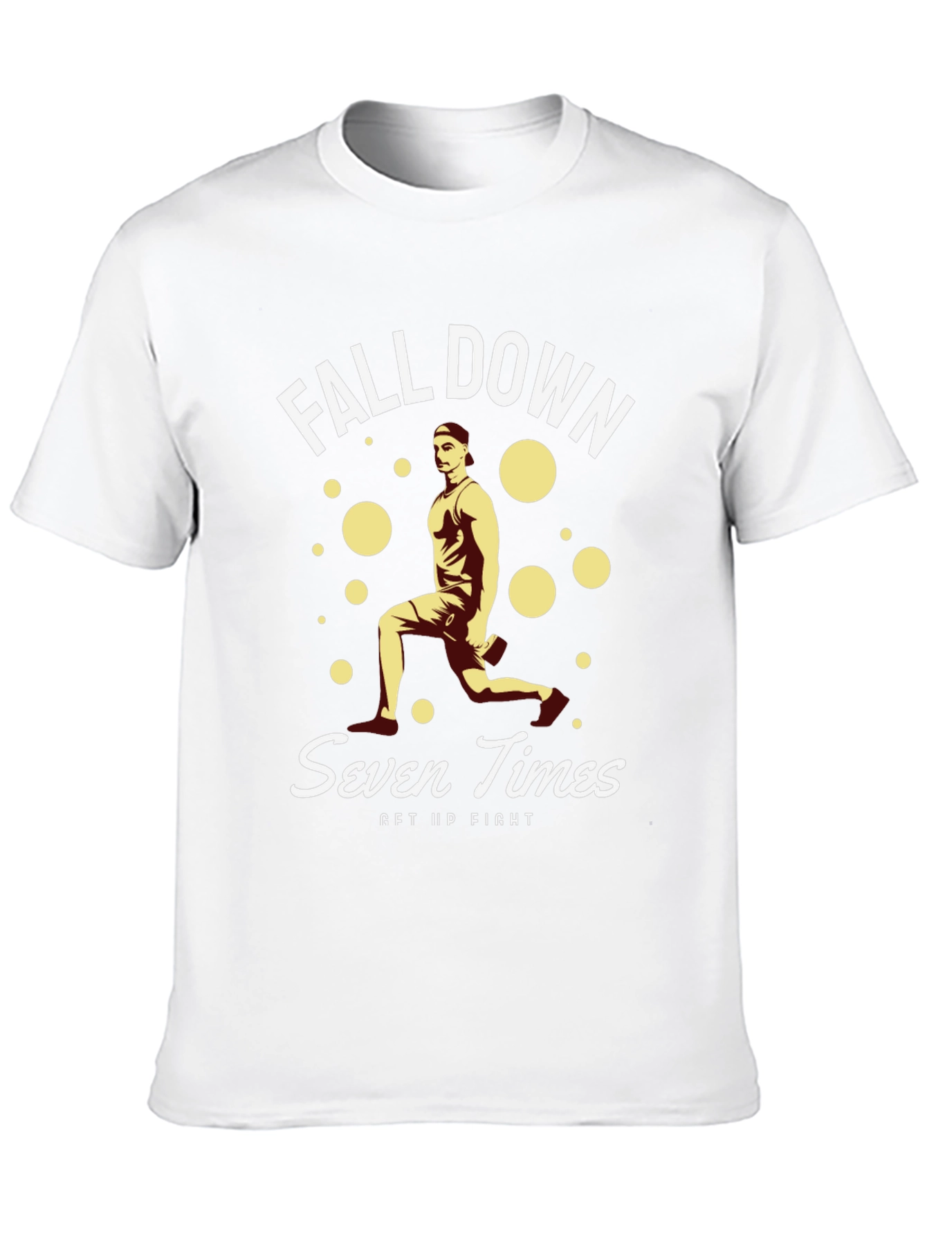 Fall Down Seven Times Get Up Fight T-Shirt