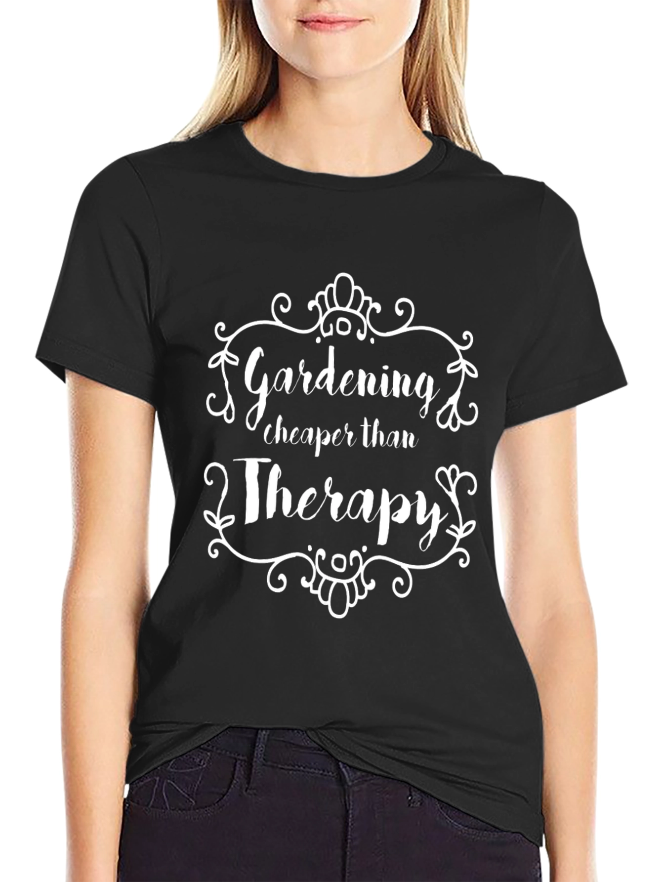 Gardening Therapy Graphic T-Shirt