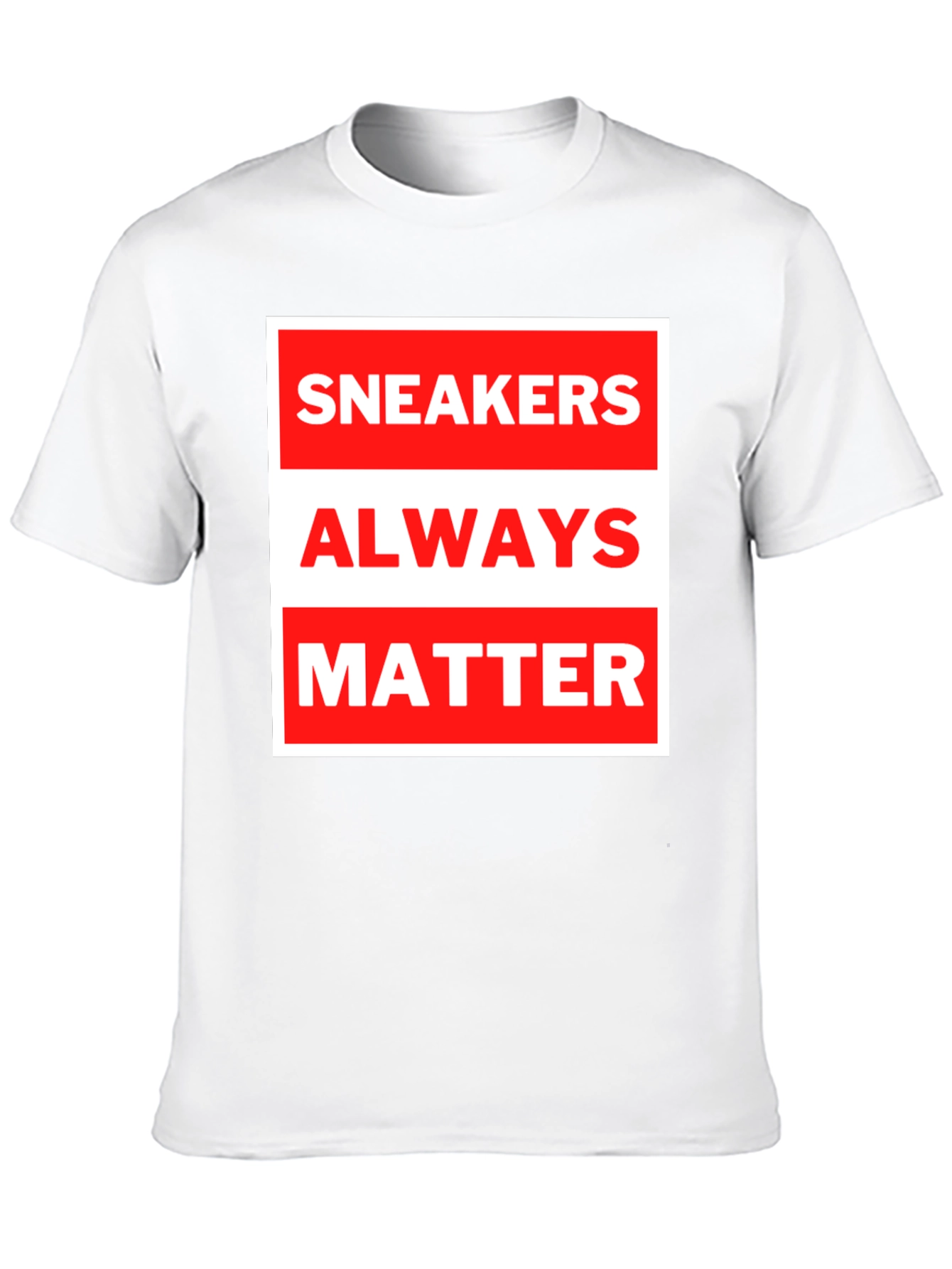 Sneakers Always Matter Graphic Tee - Black