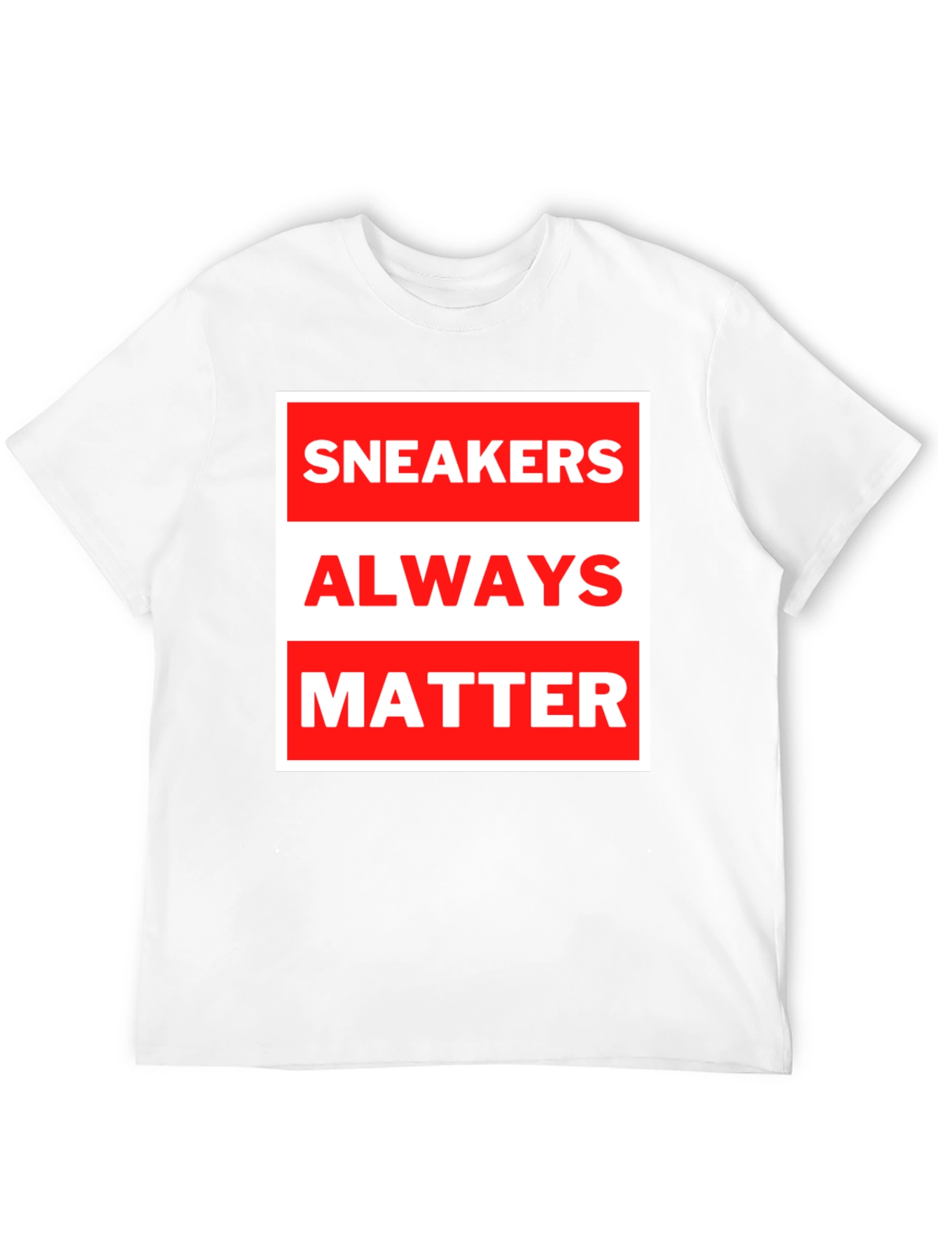 Sneakers Always Matter Graphic Tee - Black