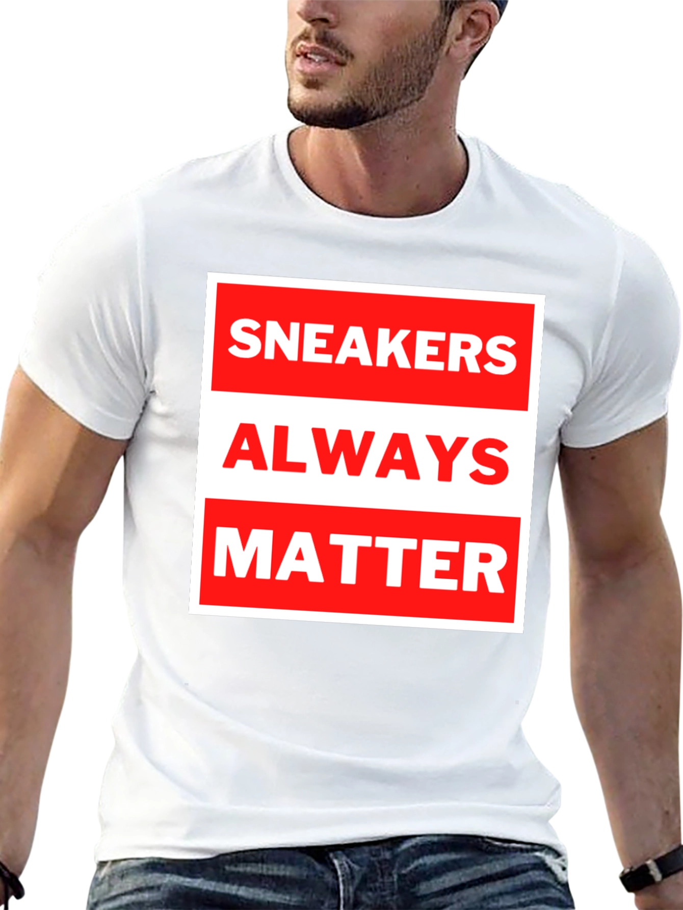 Sneakers Always Matter Graphic Tee - Black