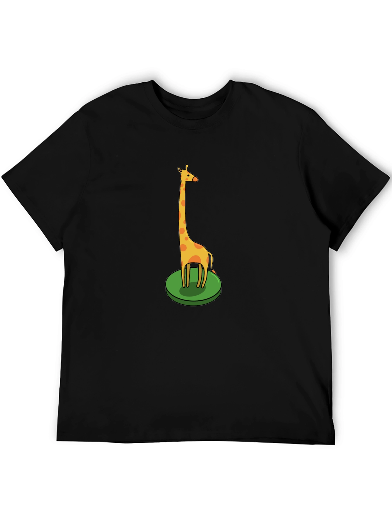 Giraffe Graphic Tee - Fun Animal Print Shirt