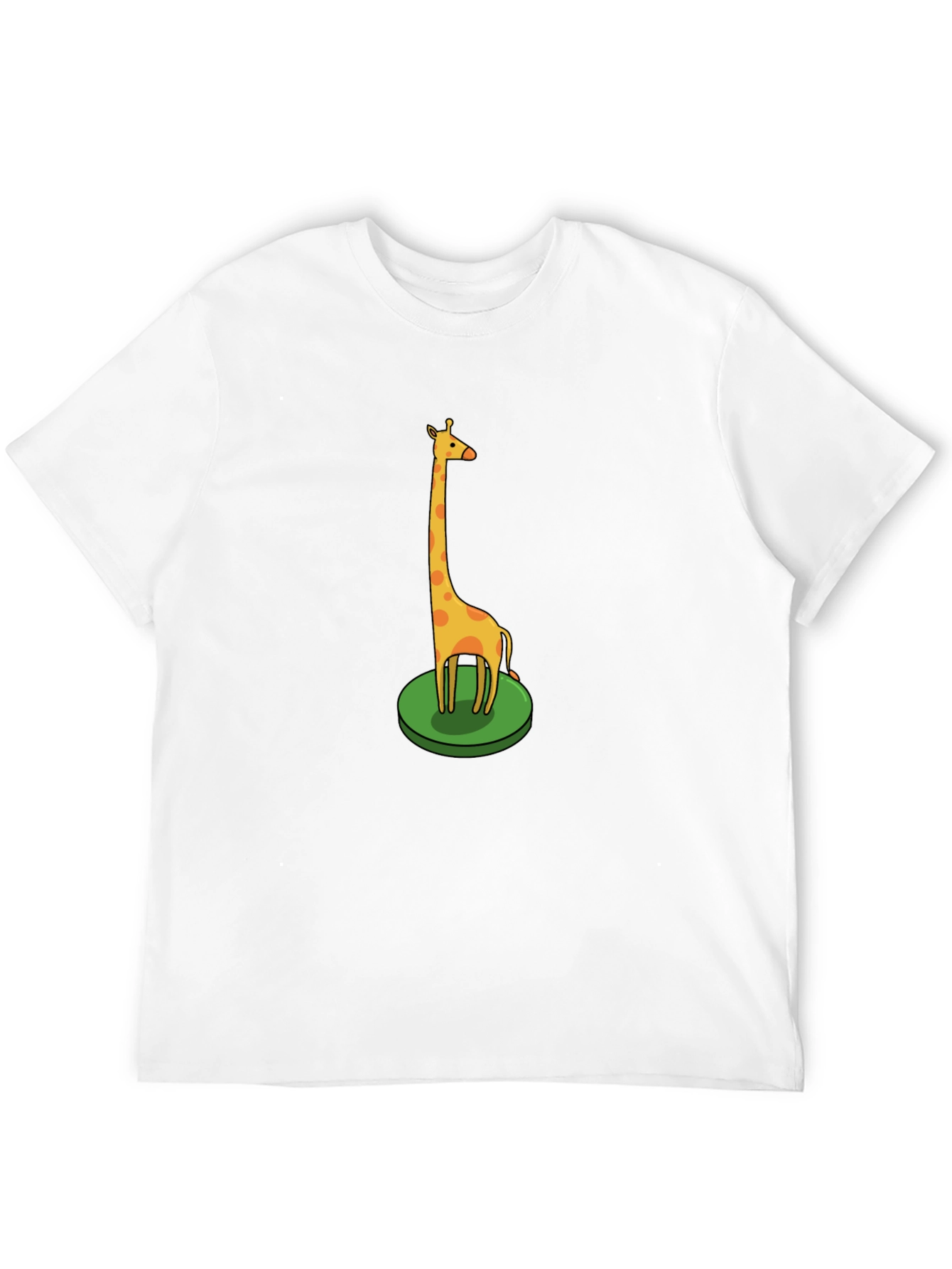 Giraffe Graphic Tee - Fun Animal Print Shirt