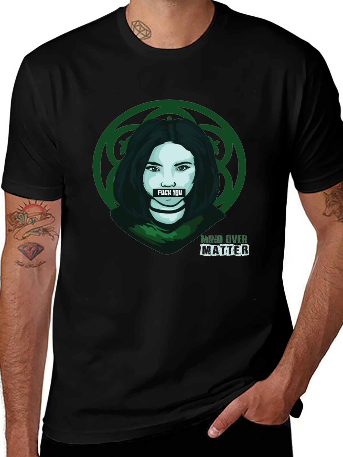 Empowered Graphic Tee - Fueled Given Matter Design