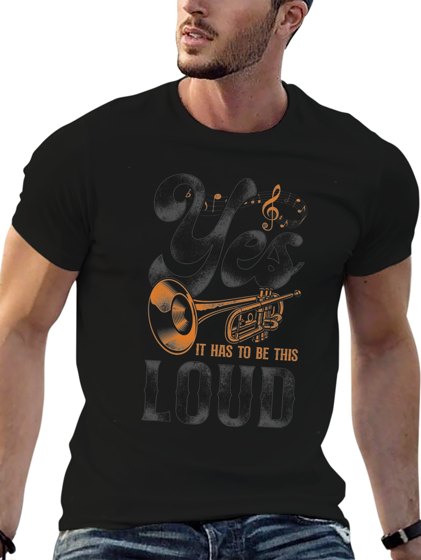 Loud Trumpet T-Shirt - Musician Graphic Tee