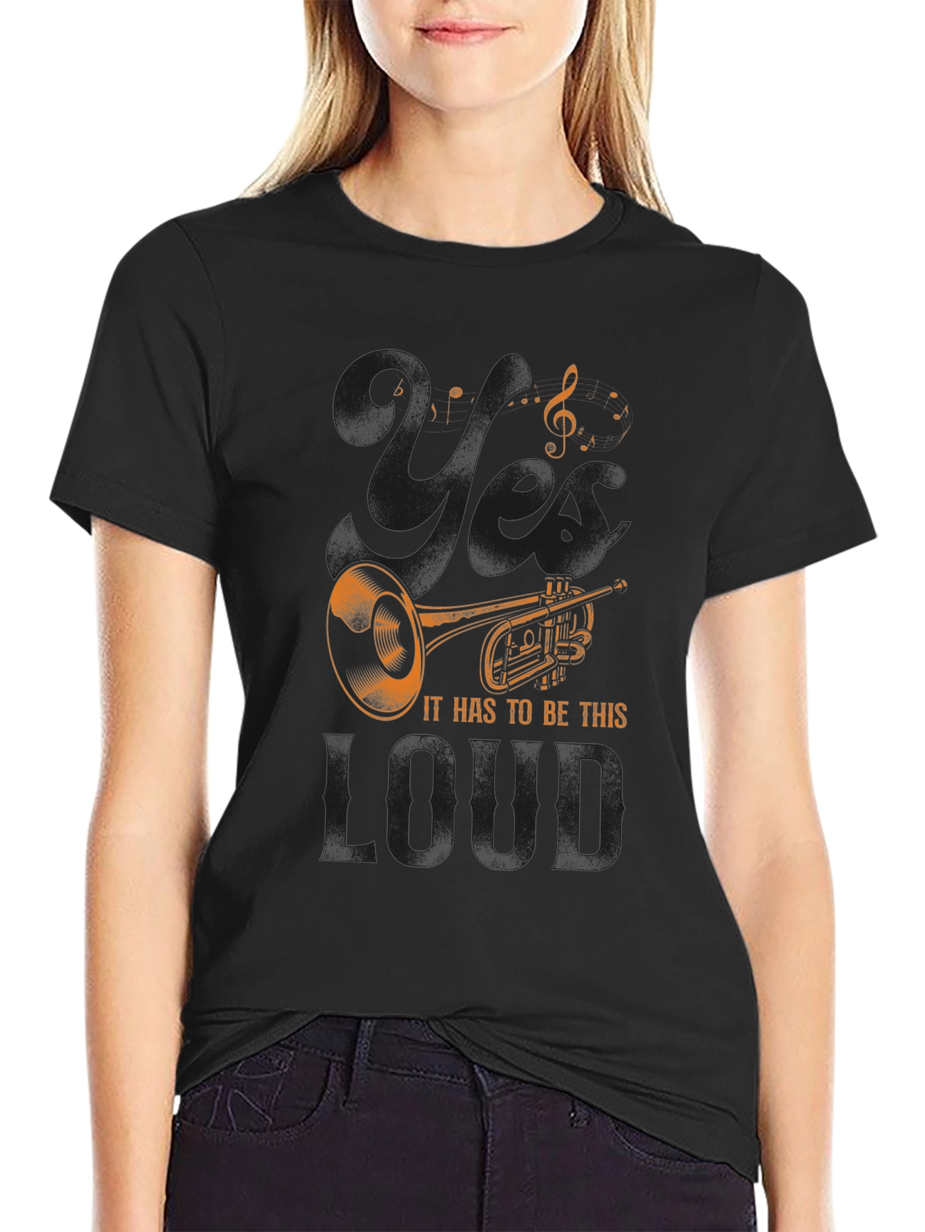 Loud Trumpet T-Shirt - Musician Graphic Tee
