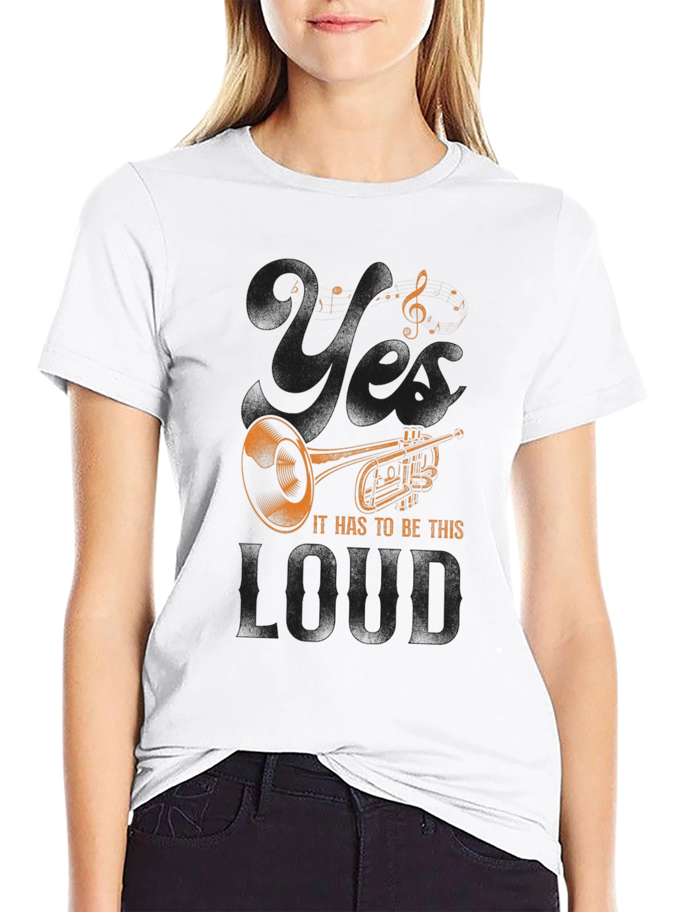Loud Trumpet T-Shirt - Musician Graphic Tee