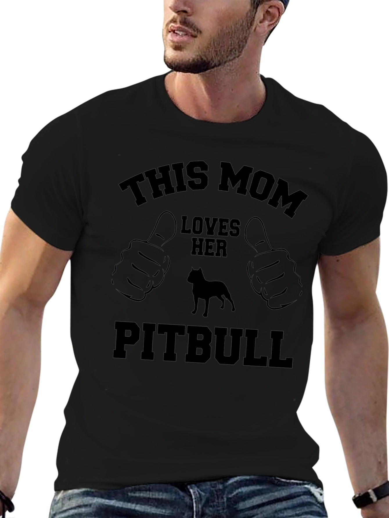 This Mom Loves Her Pitbull T-Shirt