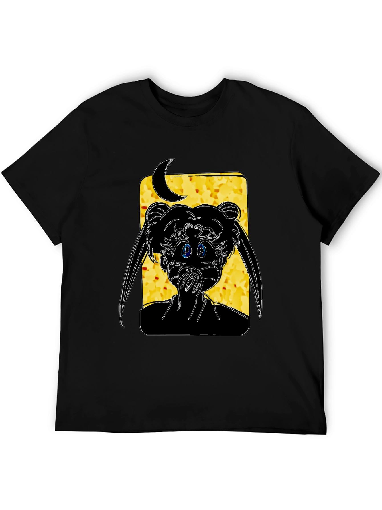 Sailor Moon Black Graphic Tee