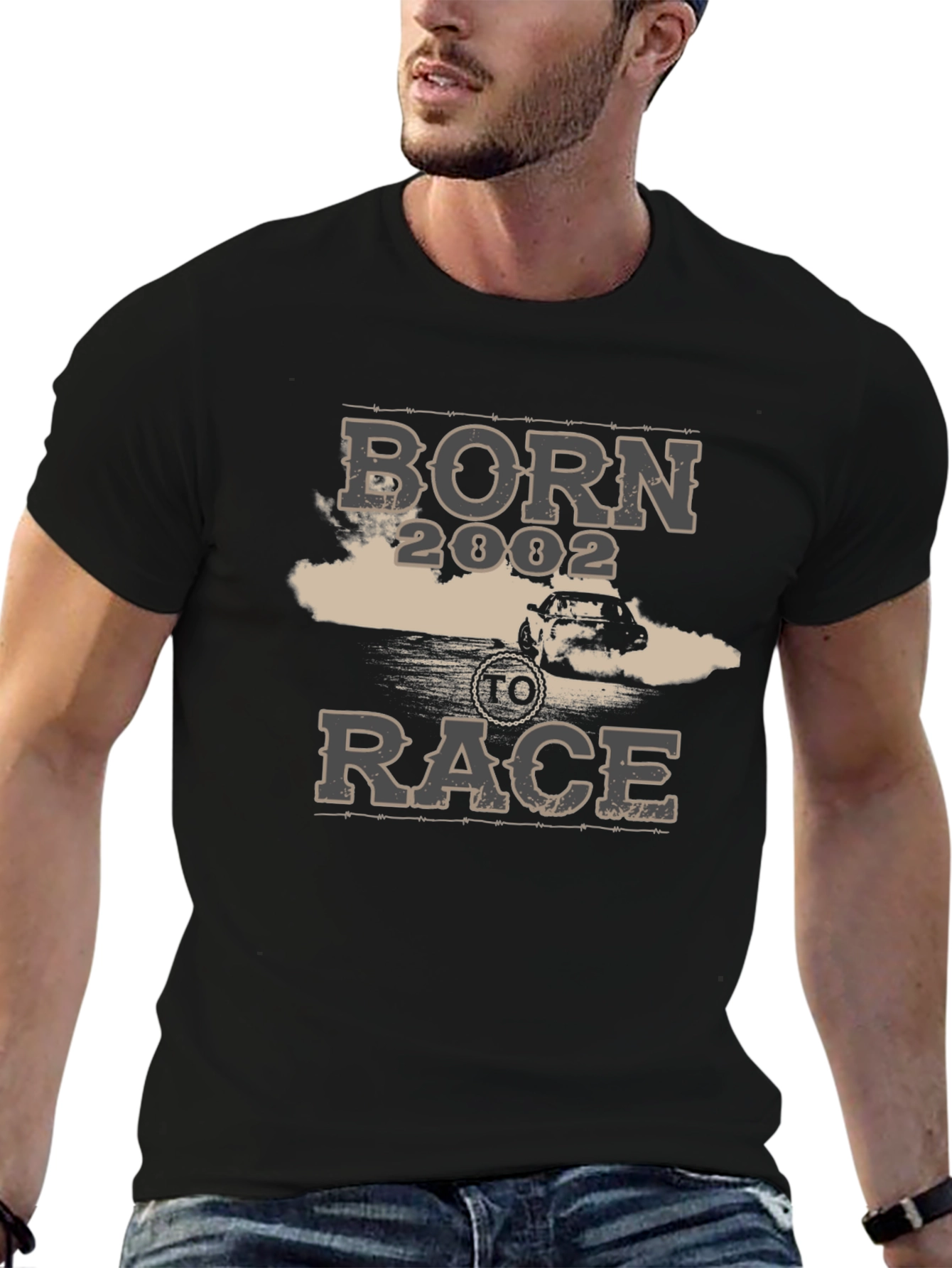 Born To Race T-Shirt - Car Enthusiast Tee