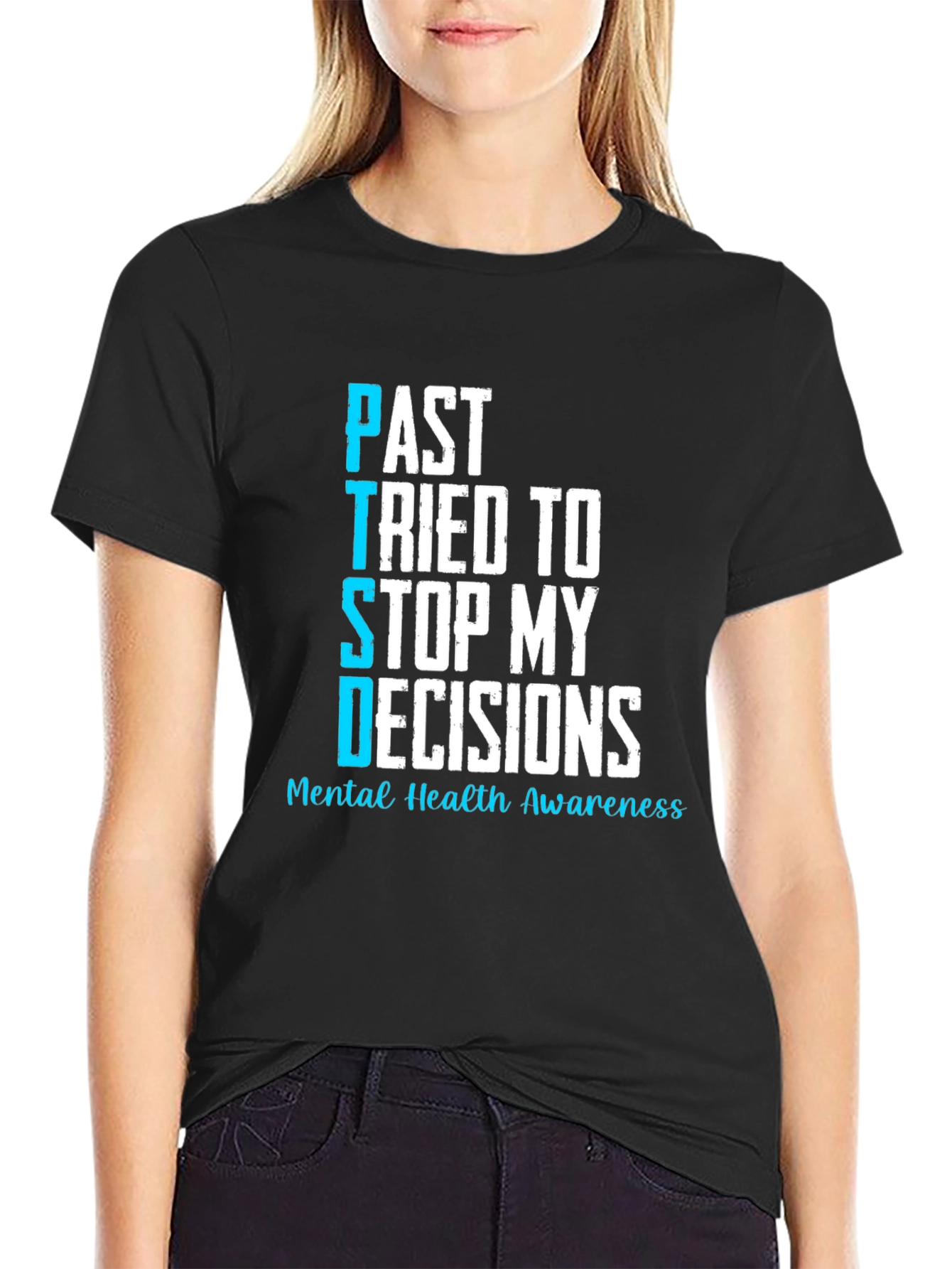PTSD Mental Health Awareness Graphic Tee