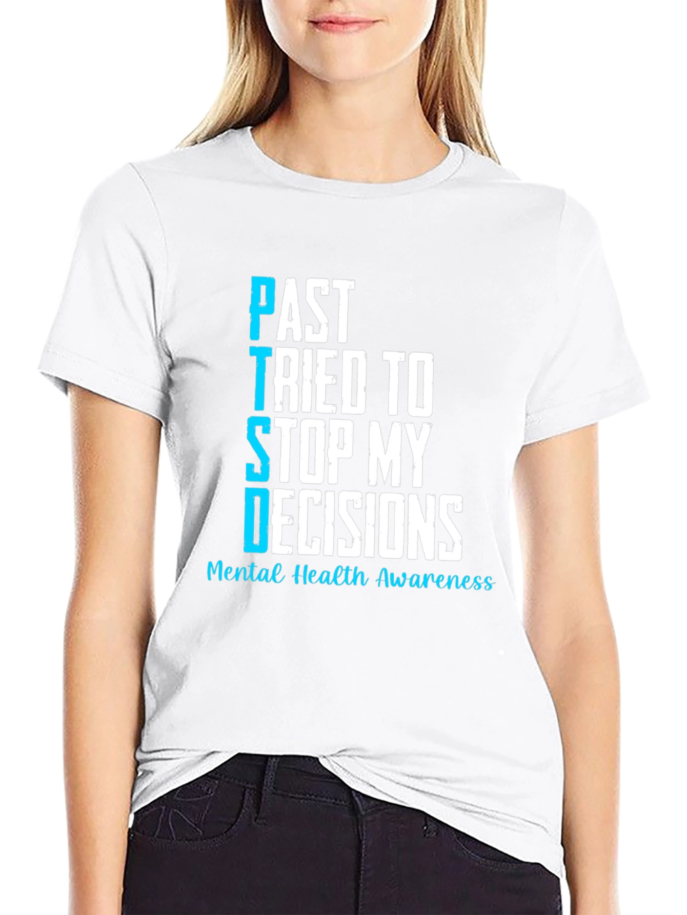 PTSD Mental Health Awareness Graphic Tee