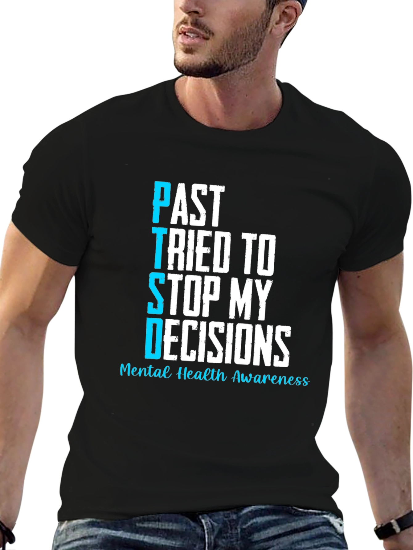 PTSD Mental Health Awareness Graphic Tee