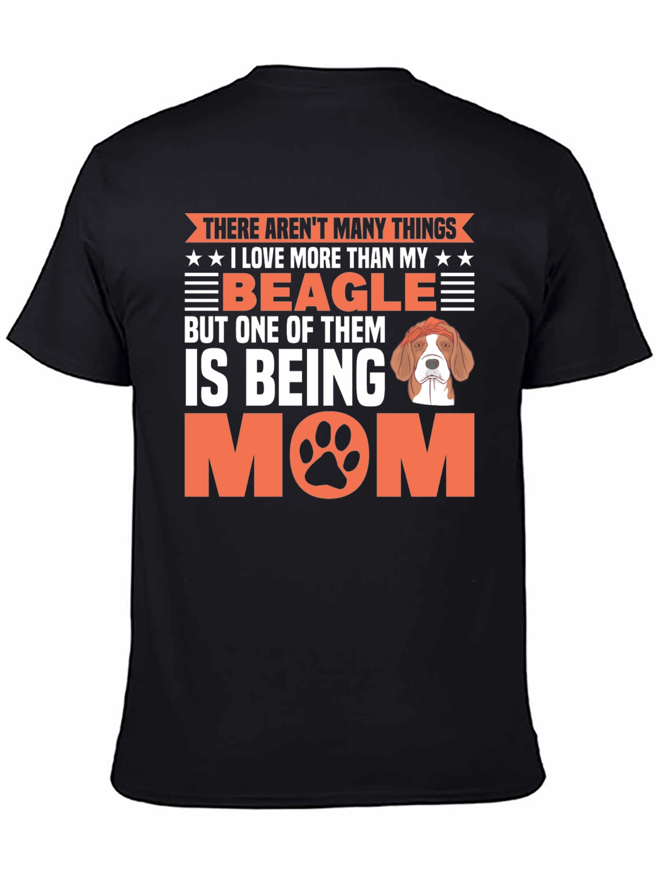 Beagle Mom Graphic T-Shirt
