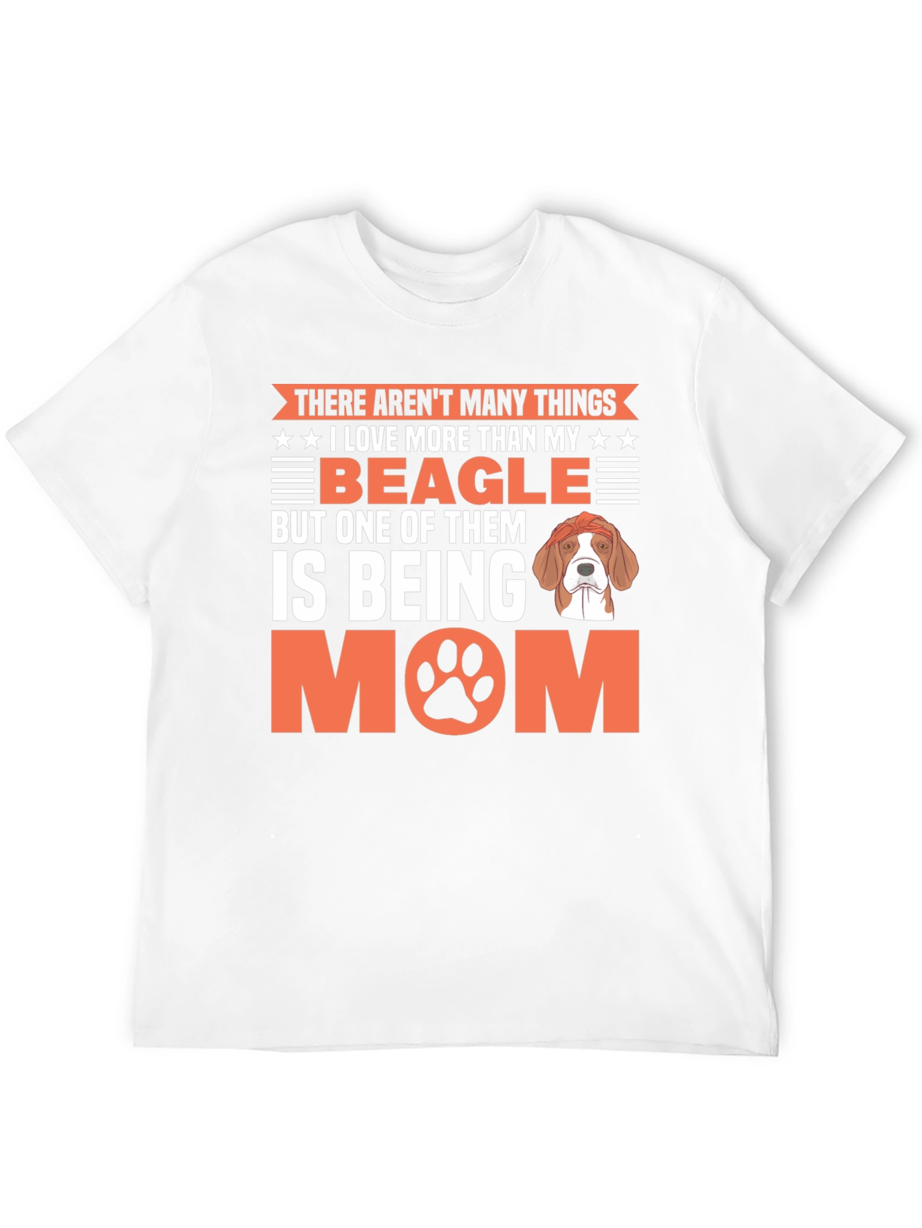 Beagle Mom Graphic T-Shirt