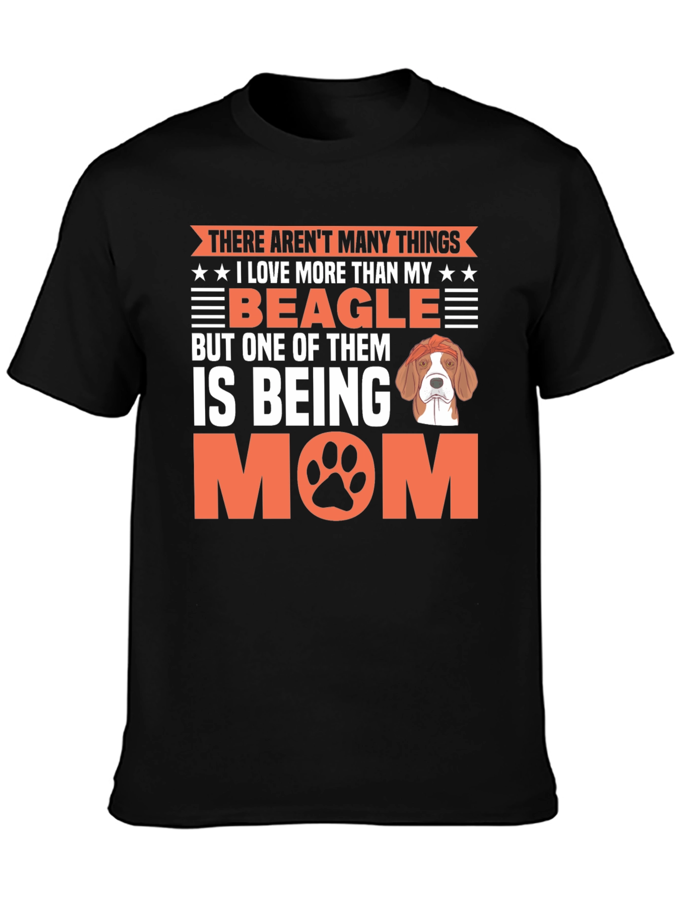 Beagle Mom Graphic T-Shirt