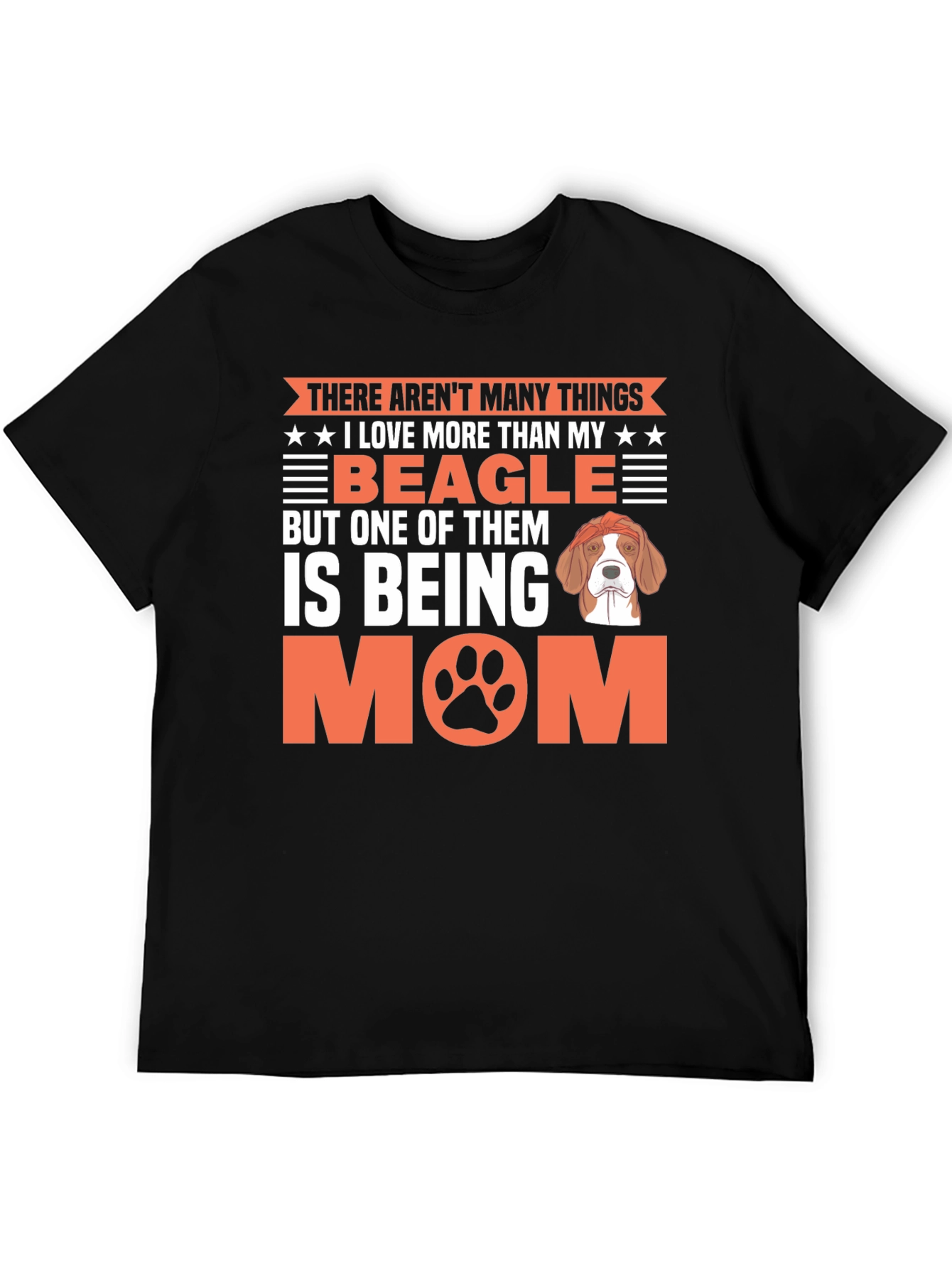 Beagle Mom Graphic T-Shirt