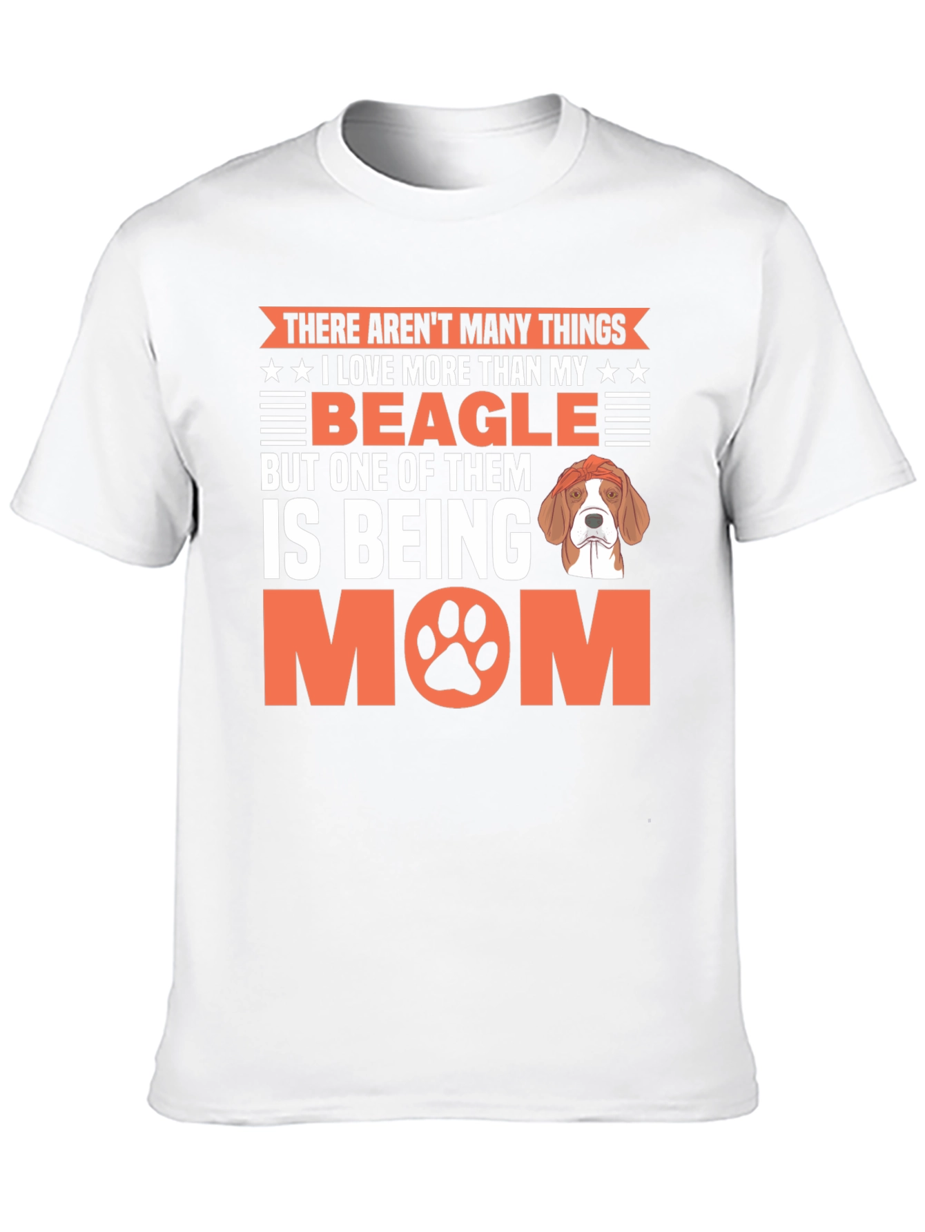 Beagle Mom Graphic T-Shirt