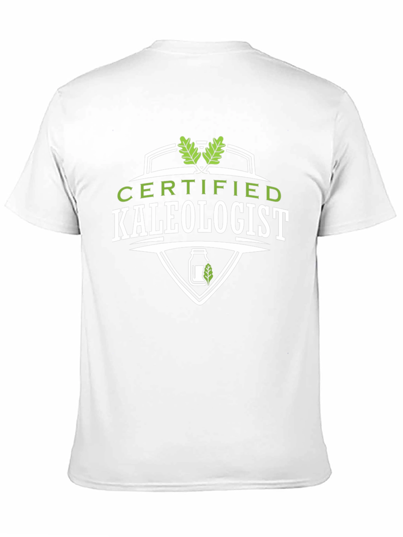 Certified Kaleologist Graphic T-Shirt - Black