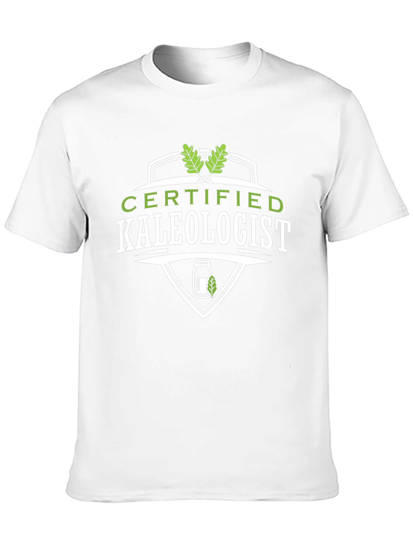 Certified Kaleologist Graphic T-Shirt - Black