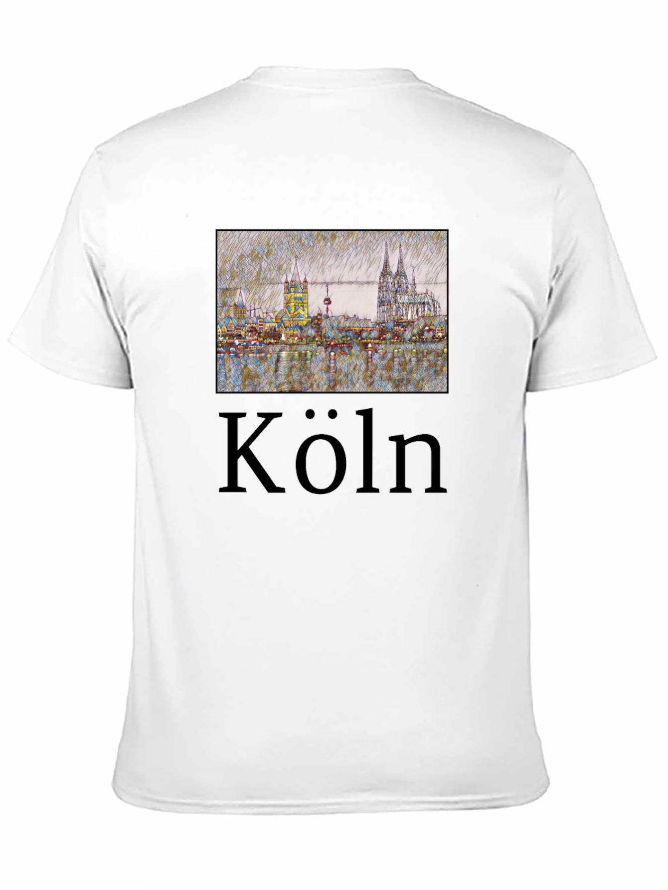 Cologne Skyline T-Shirt - Köln Germany Tee