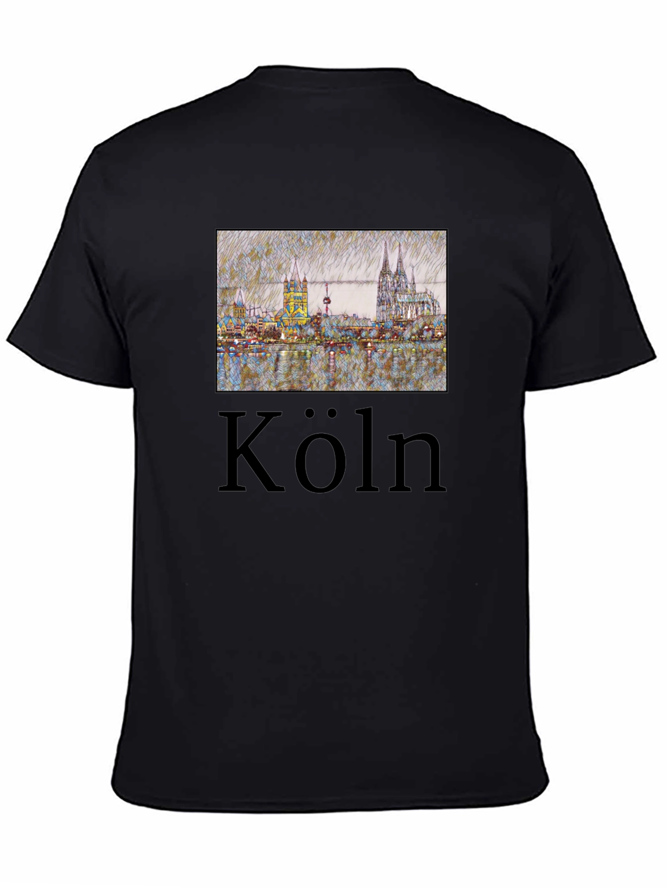 Cologne Skyline T-Shirt - Köln Germany Tee
