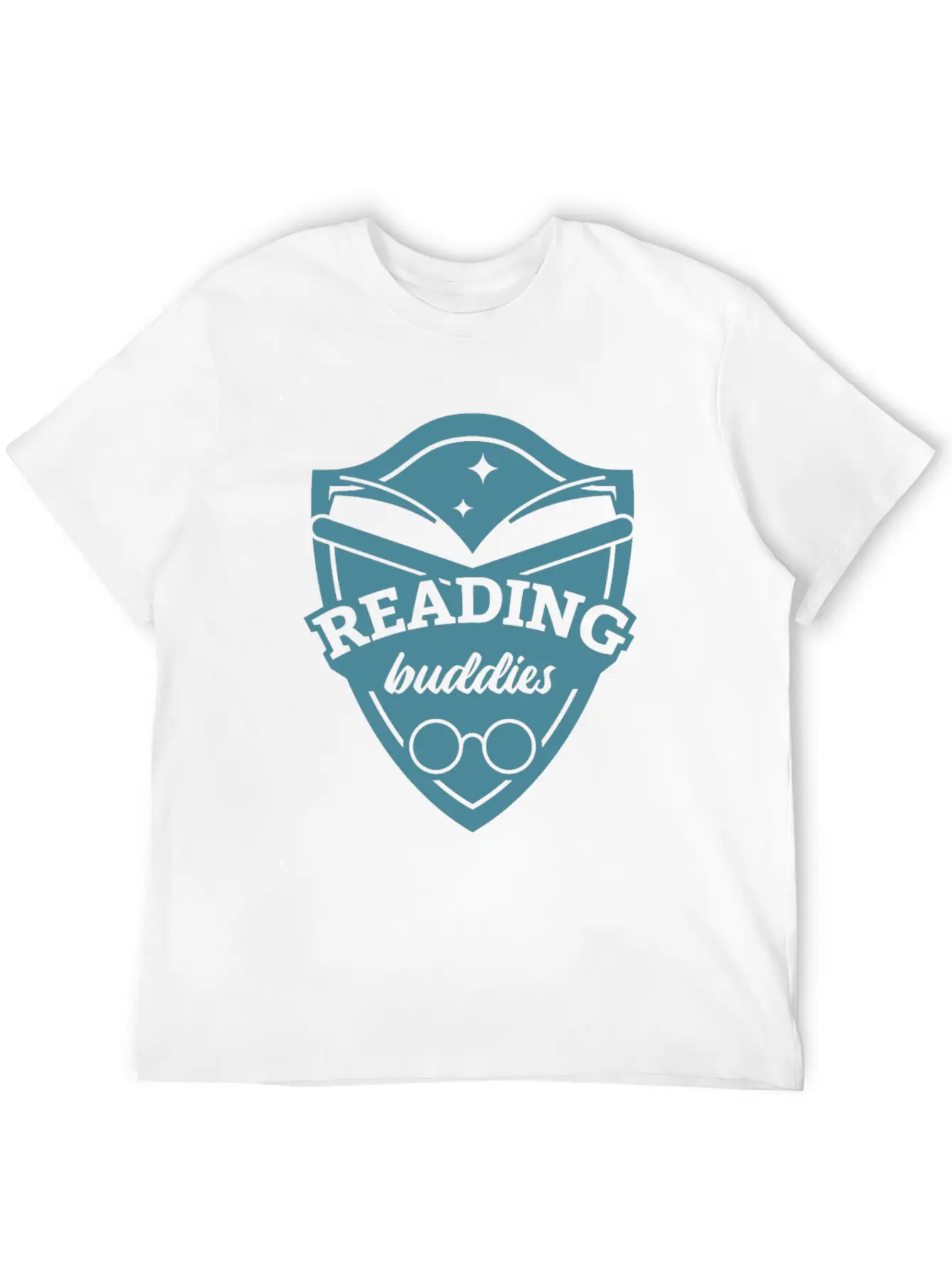 Reading Buddies Unisex Casual T-Shirt – Clean Design For Daily Comfort