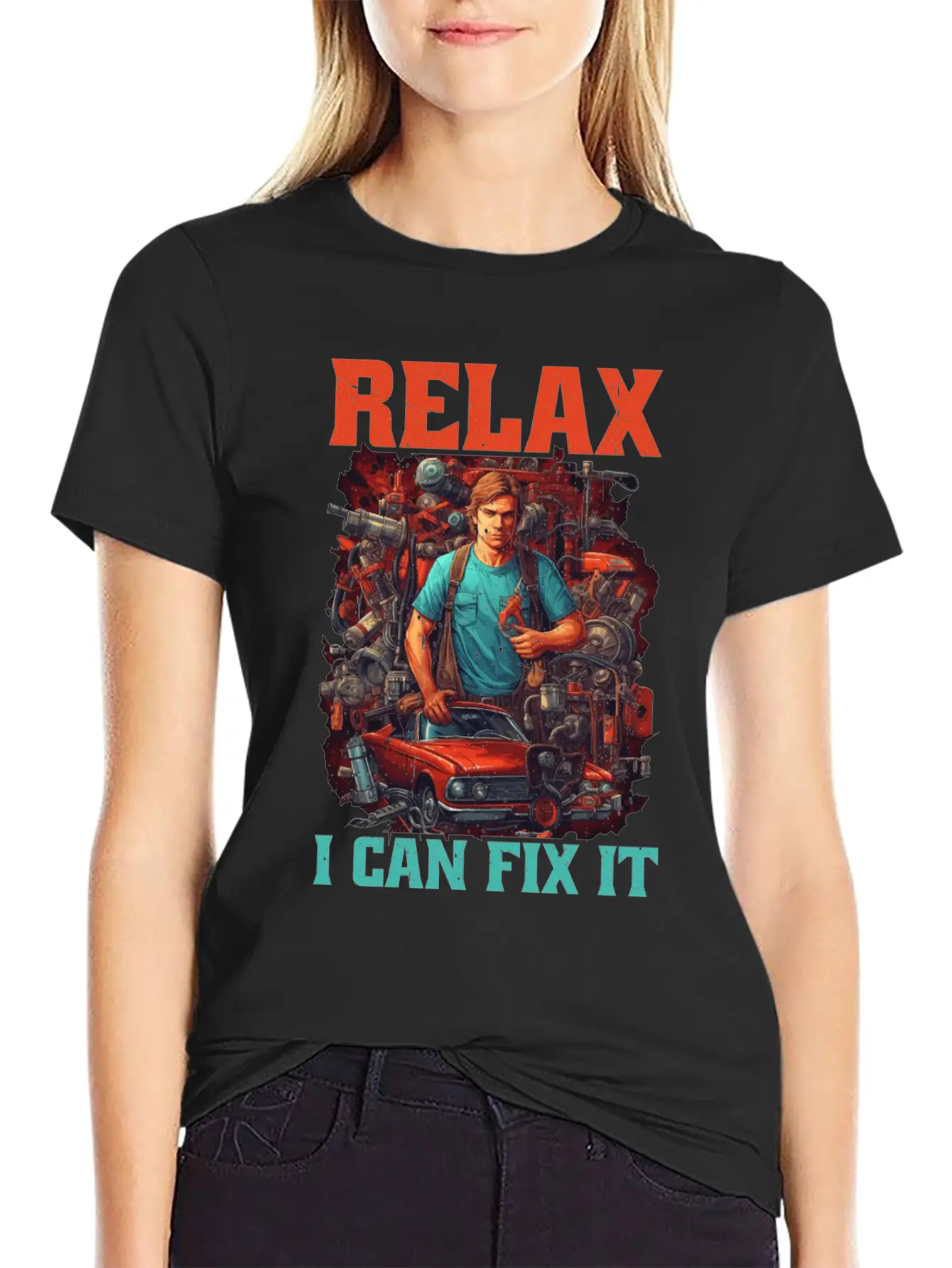 Relax I Can Fix It 18 Unisex Casual T-Shirt – Clean Design For Daily Comfort