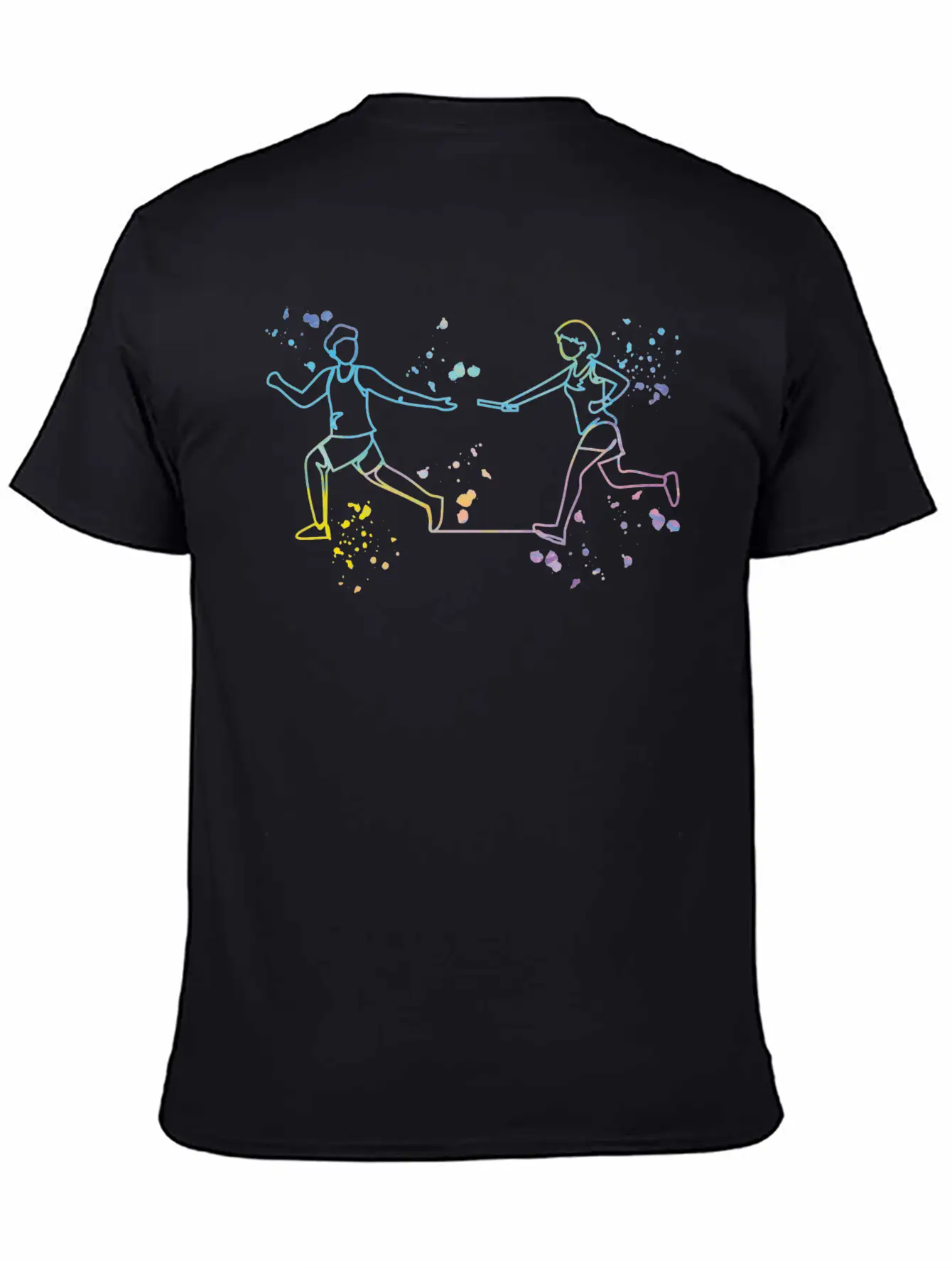Relay Racer Relay Racing Relay Race Unisex Casual T-Shirt – Clean Design For Daily Comfort