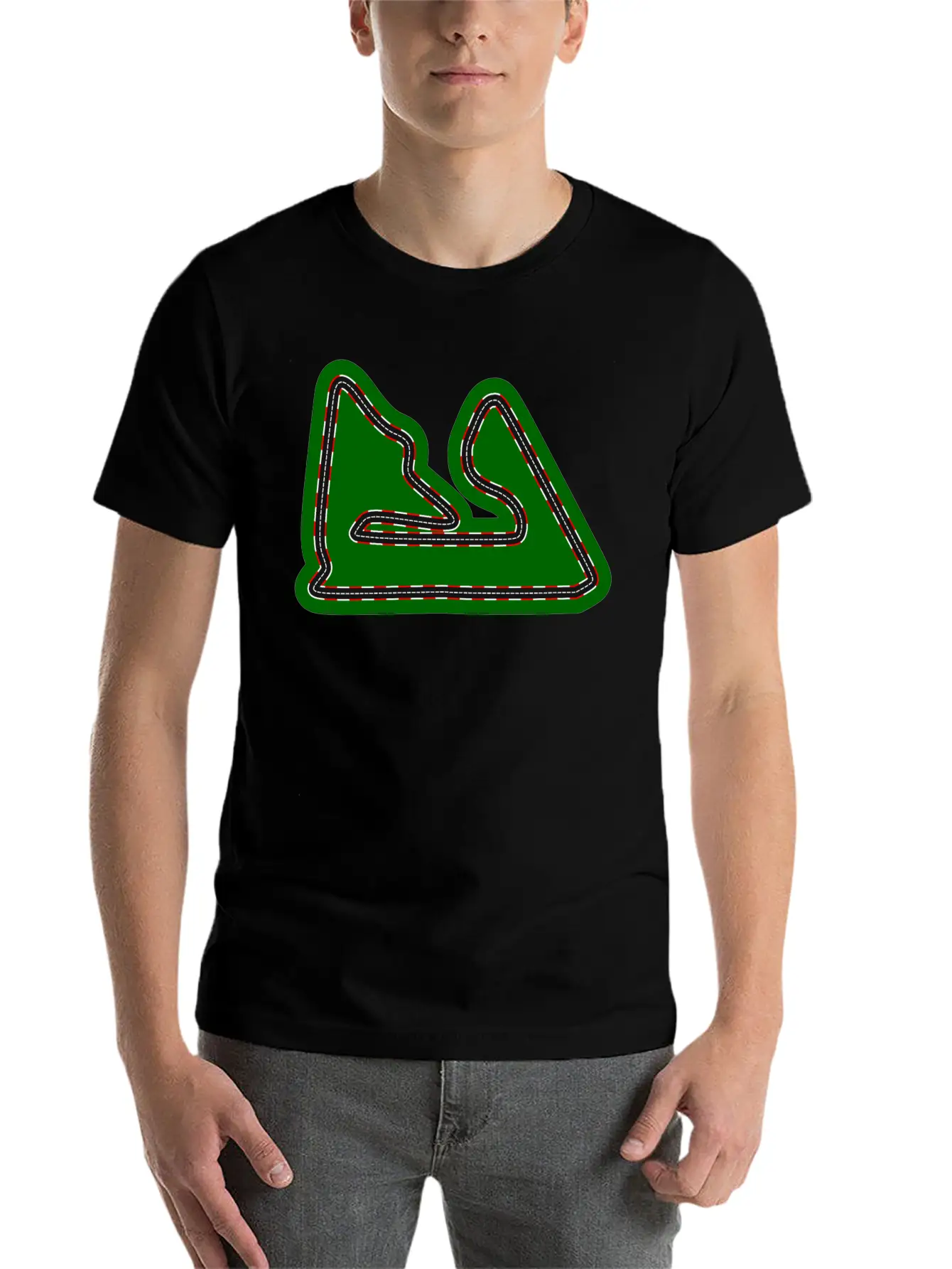 Remix Of F1 Circuits 20142018 Bahrain Unisex Casual T-Shirt – Clean Design For Daily Comfort
