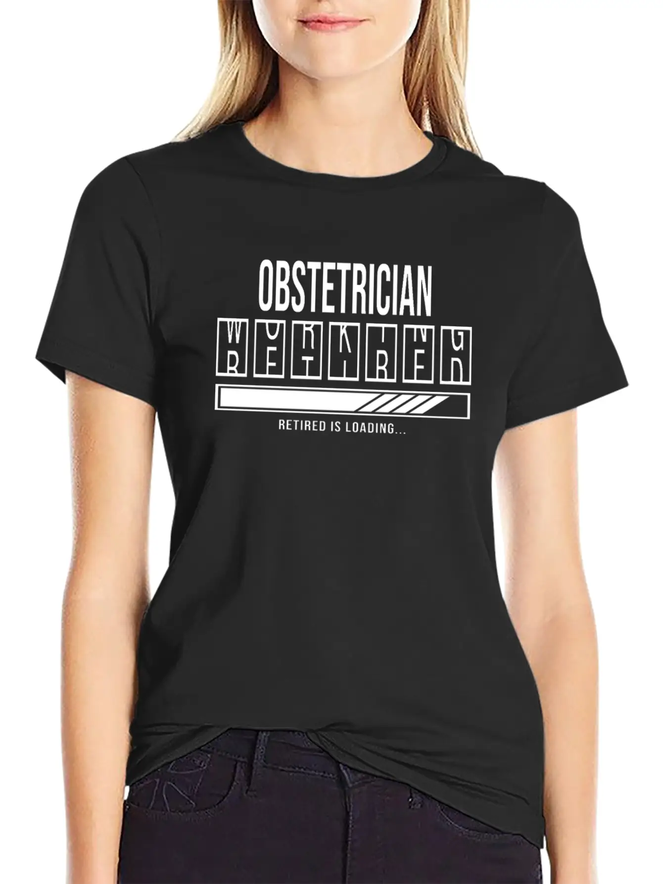 Retirement Gift Idea Retired Obstetrician Unisex Casual T-Shirt – Clean Design For Daily Comfort