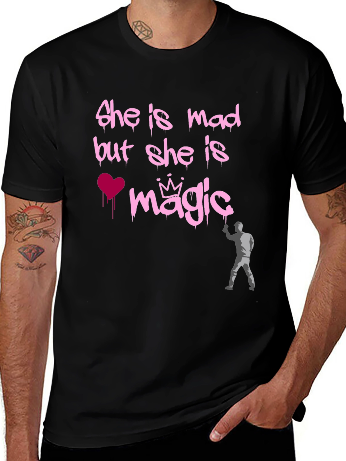 She is Magic Graphic T-Shirt