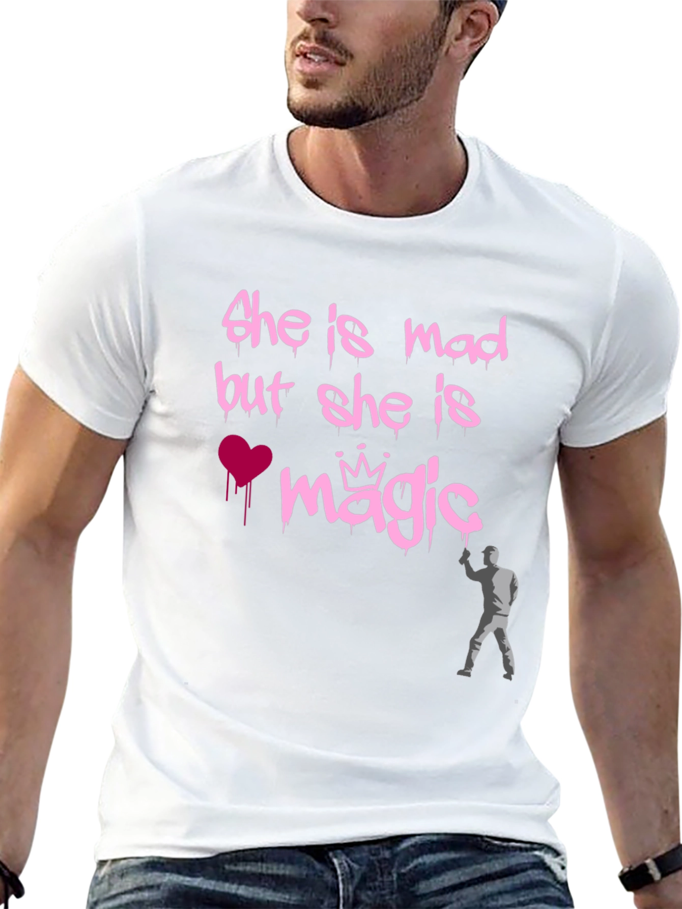 She is Magic Graphic T-Shirt
