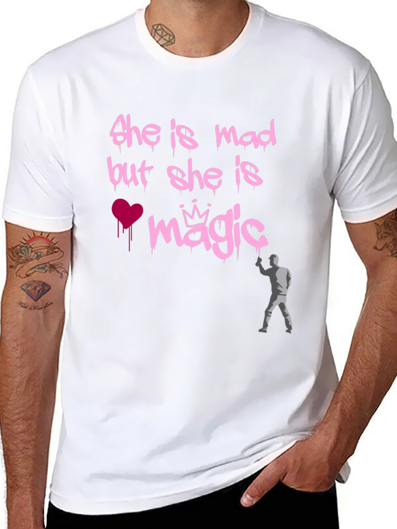 She is Magic Graphic T-Shirt