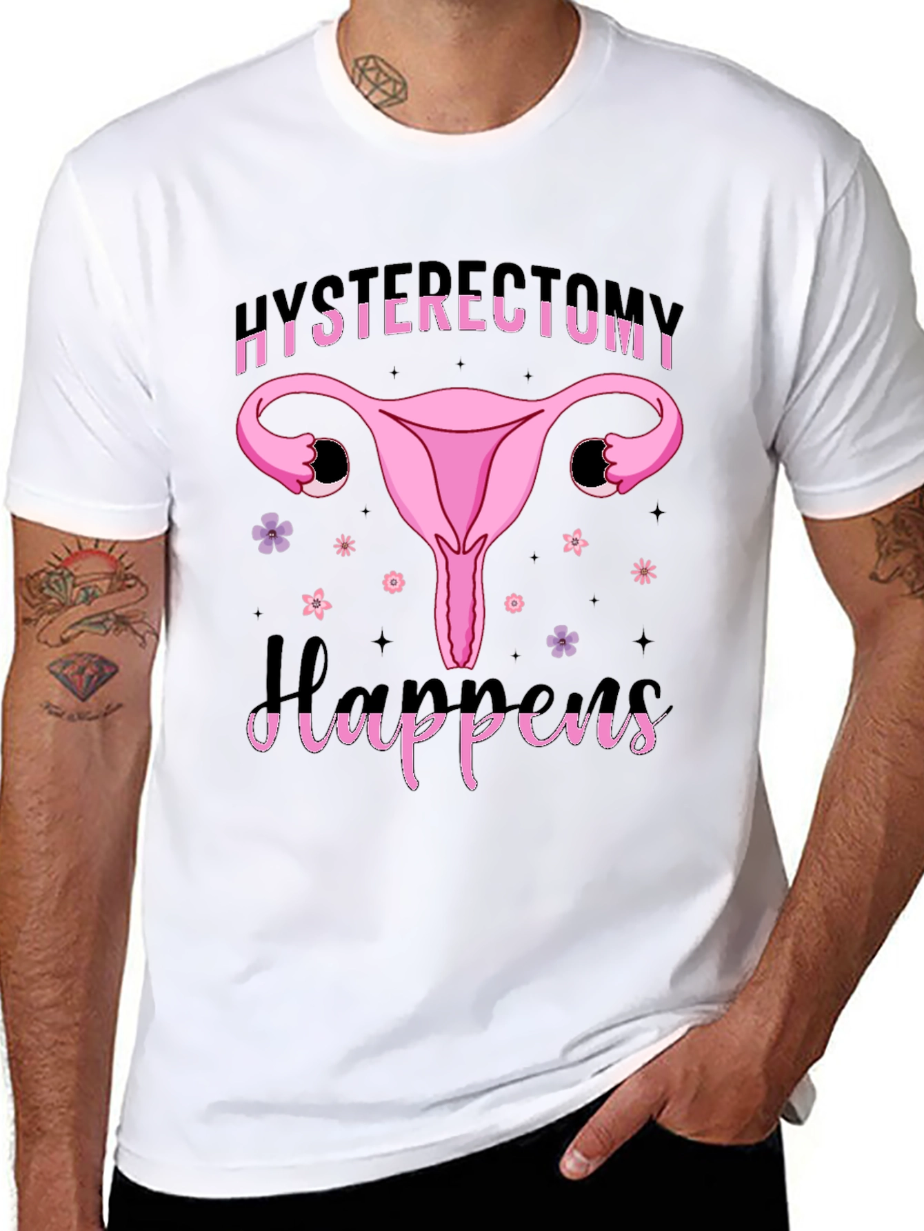 Hysterectomy Happens Graphic Tee