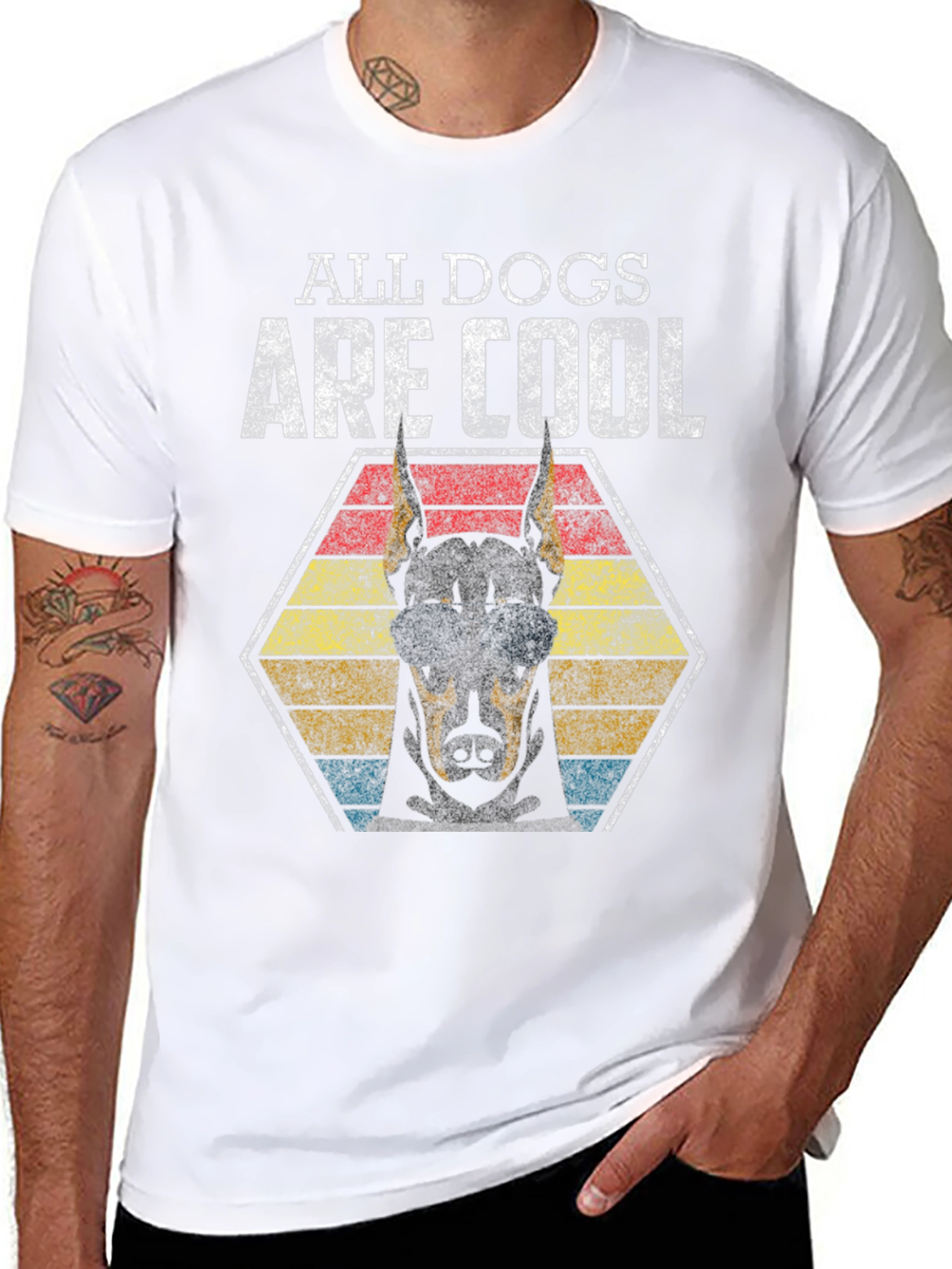 Cool Dogs Graphic T-Shirt