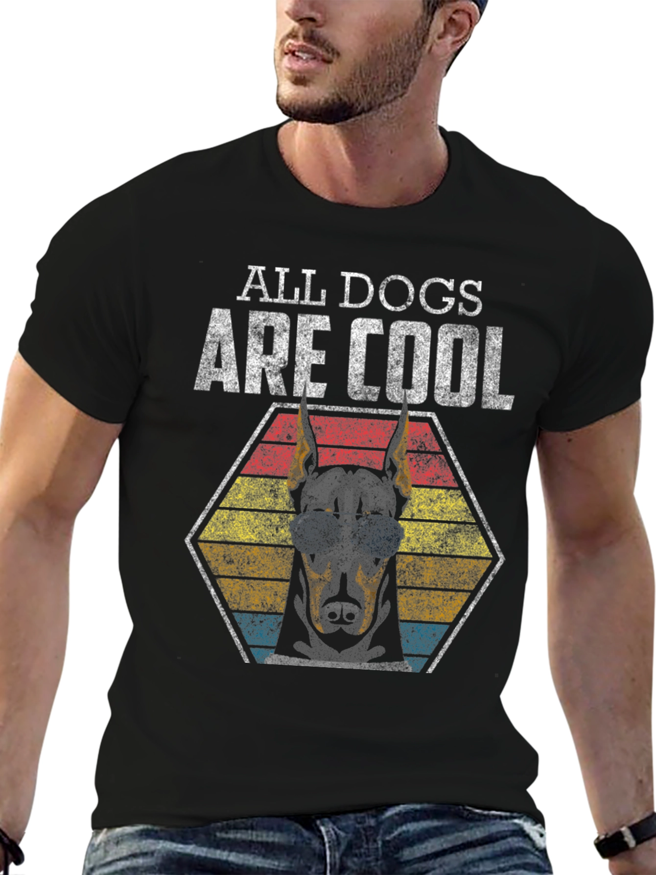 Cool Dogs Graphic T-Shirt
