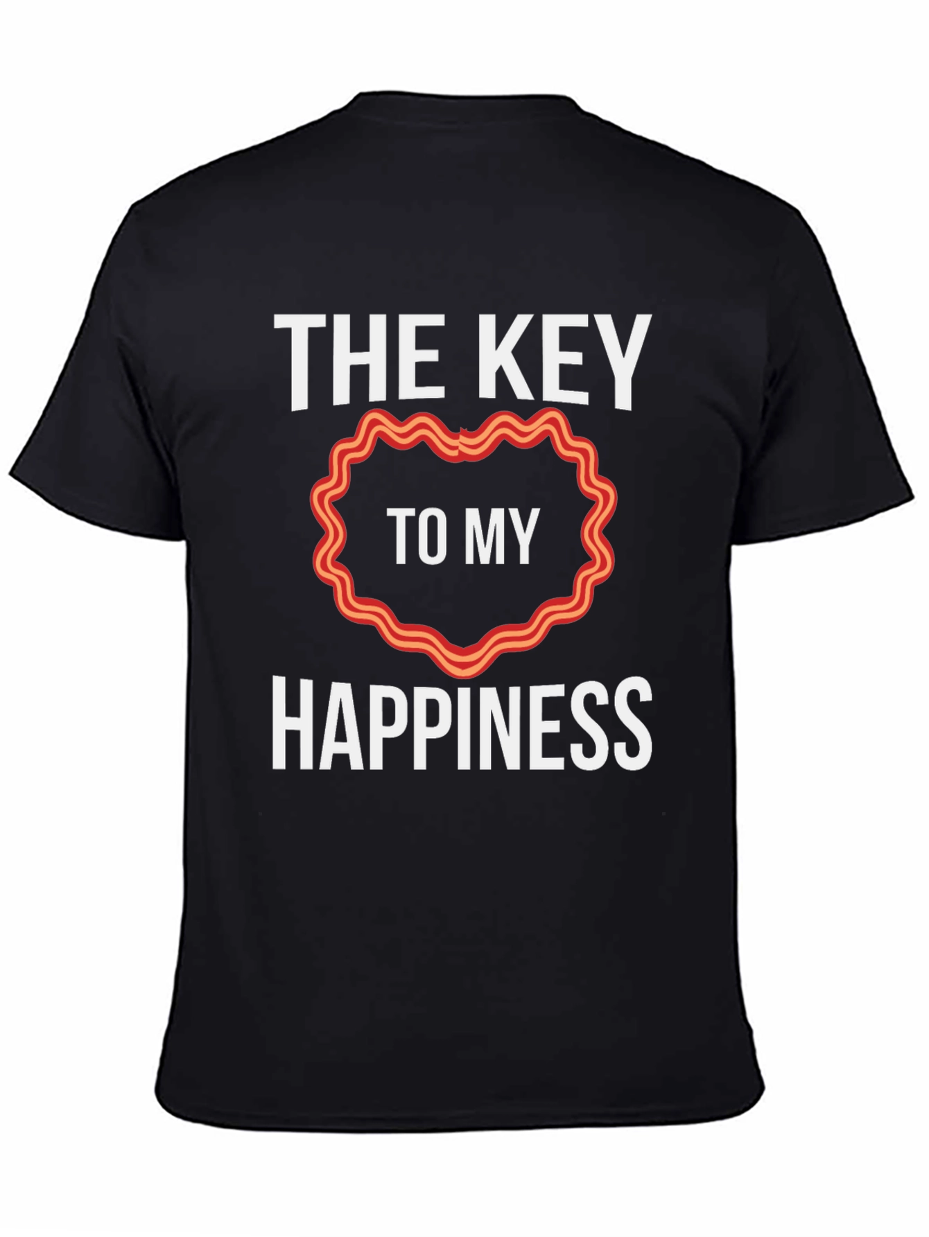 Bacon Heart Happiness T-Shirt